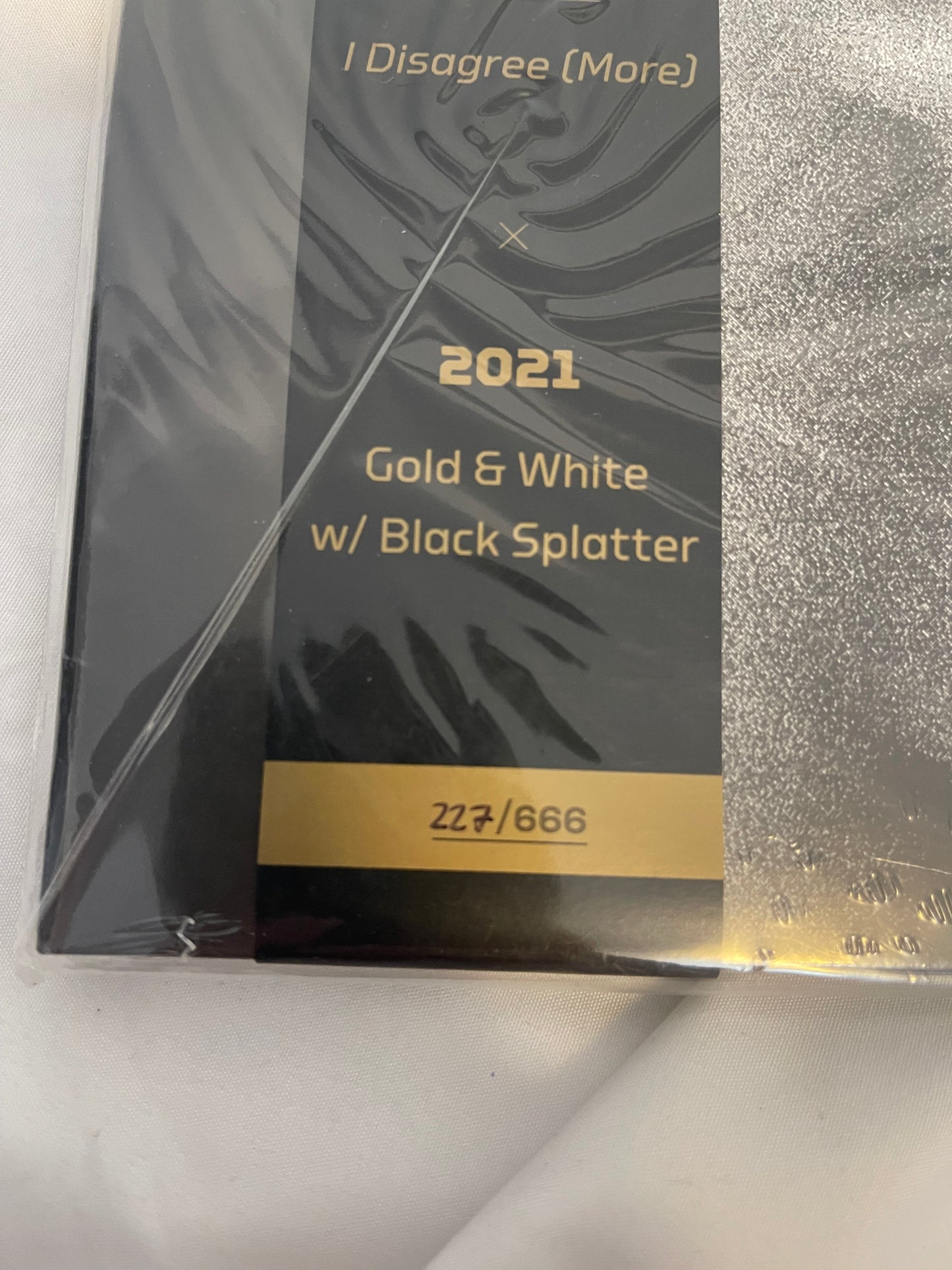 Poppy - I Disagree (More) (227) (gold and white with black splatter revolver exclusive vinyl)