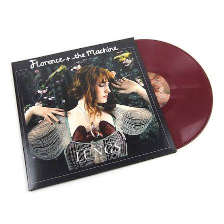 Florence + and The Machine - Lungs (exclusive 10th anniversary edition burgundy red vinyl)