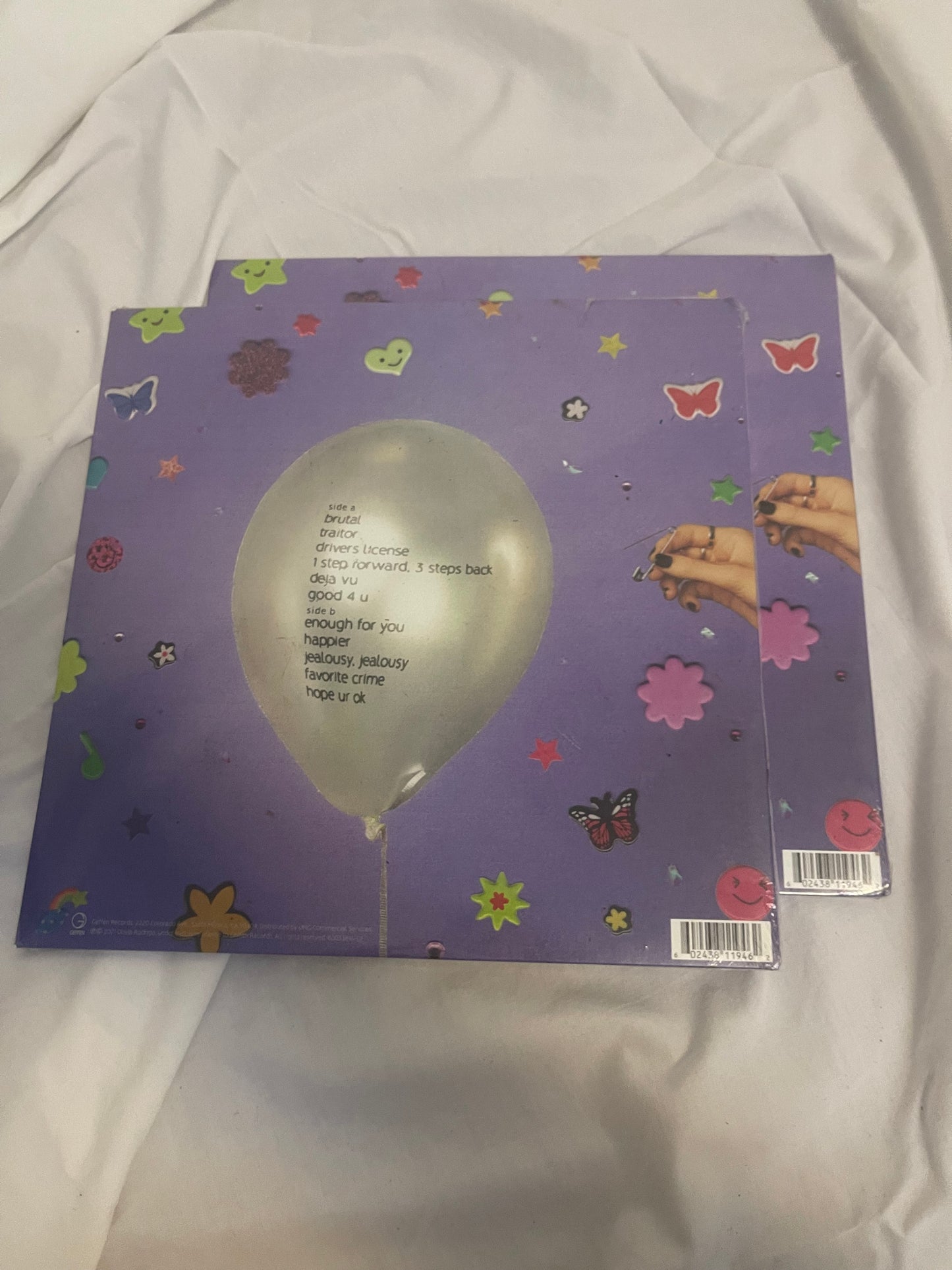 Olivia Rodrigo - Sour (webstore exclusive Crystal Vellum vinyl)