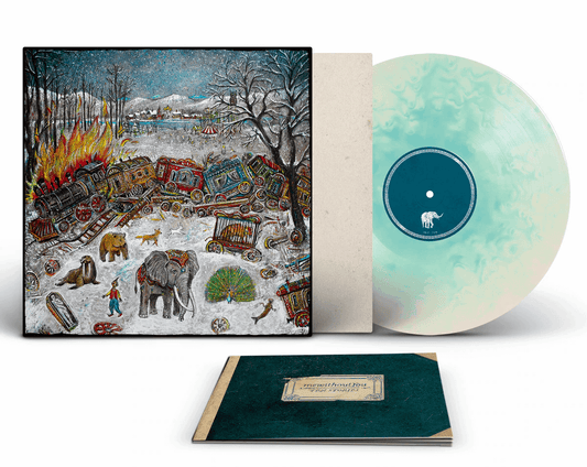 mewithoutYou - Ten Stories (exclusive icy track clear and blue cloudy vinyl)