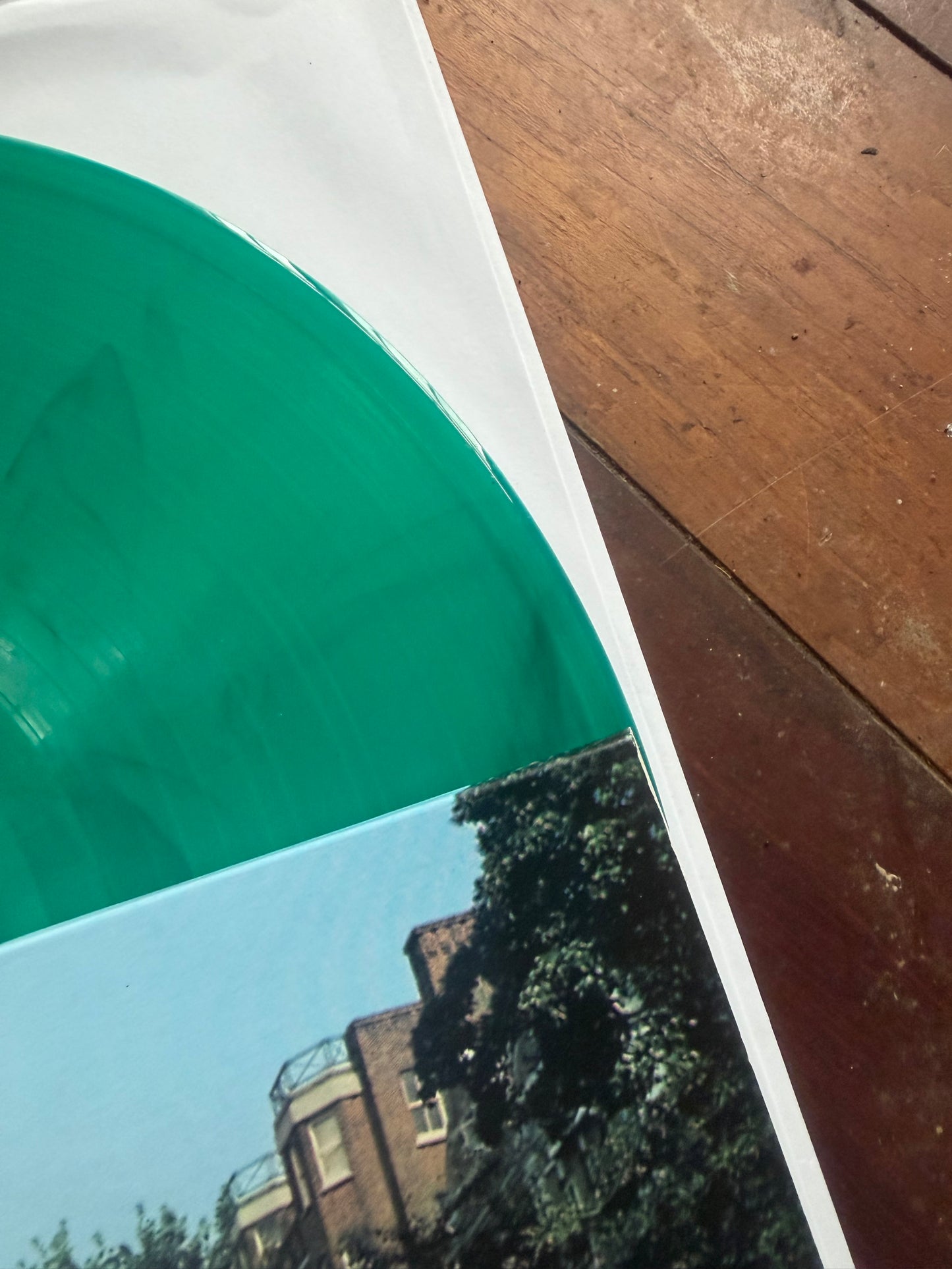 The Beatles - Abbey Road (green with black swirl vinyl)