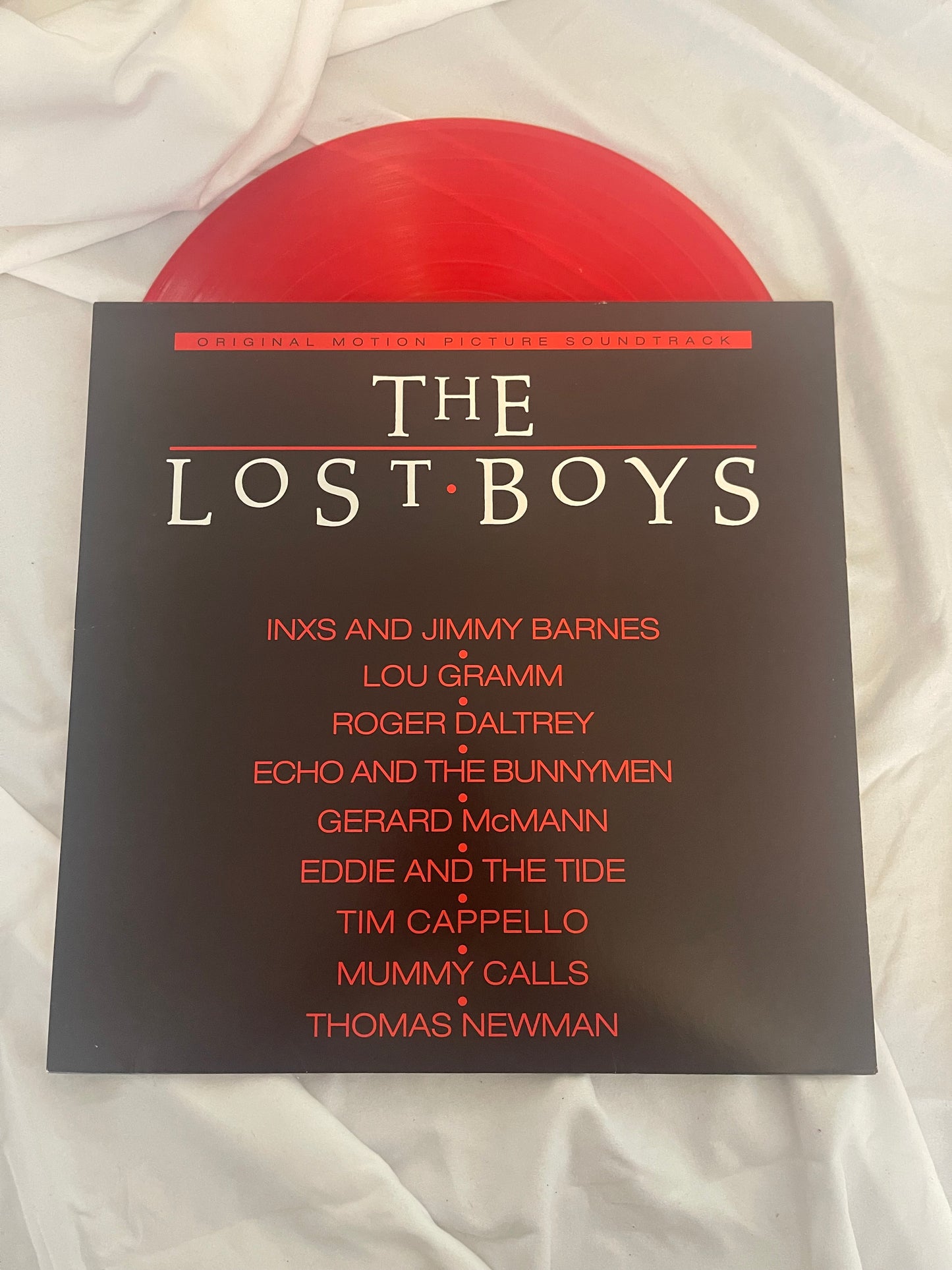 The Lost Boys - Original Motion Picture Soundtrack (National Album Day exclusive red vinyl)