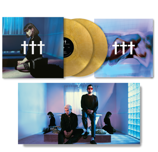Crosses - Goodnight, God Bless, I Love U, Delete (limited edition gold vinyl)