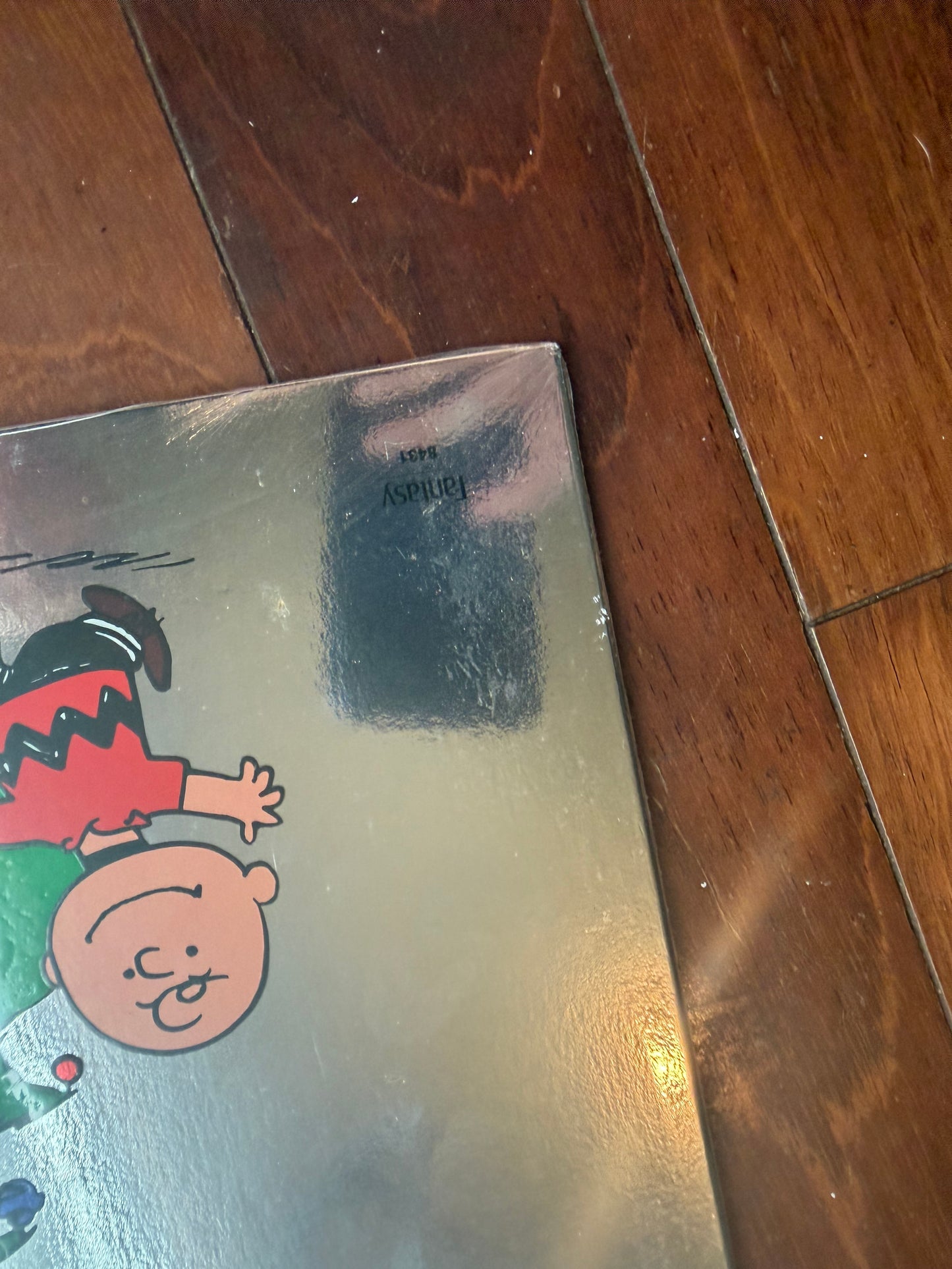 Vince Guaraldi Trio - A Charlie Brown Christmas (Newbury comics exclusive clear with green swirl and foil jacket vinyl)