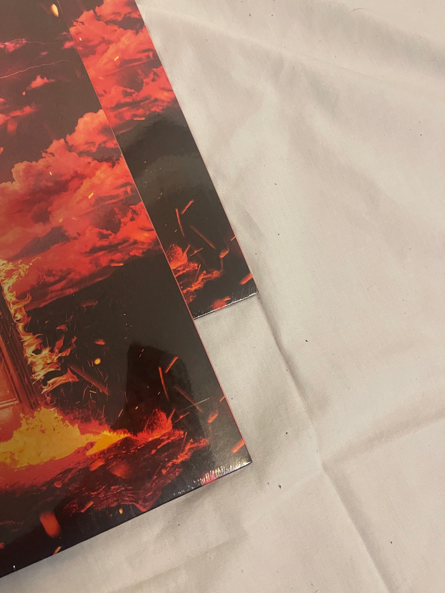 Sum 41 - Heaven :x: Hell (exclusive red, black, and blue tri-color pie vinyl)