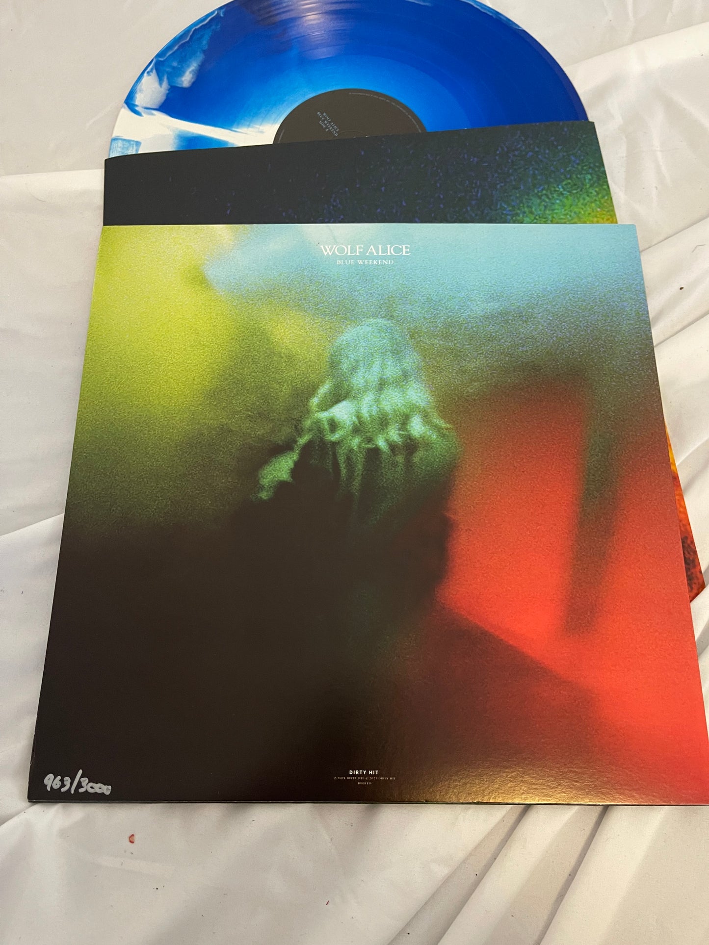 Wolf Alice - Blue Weekend (Blood Records exclusive blue marble with lenticular cover vinyl)
