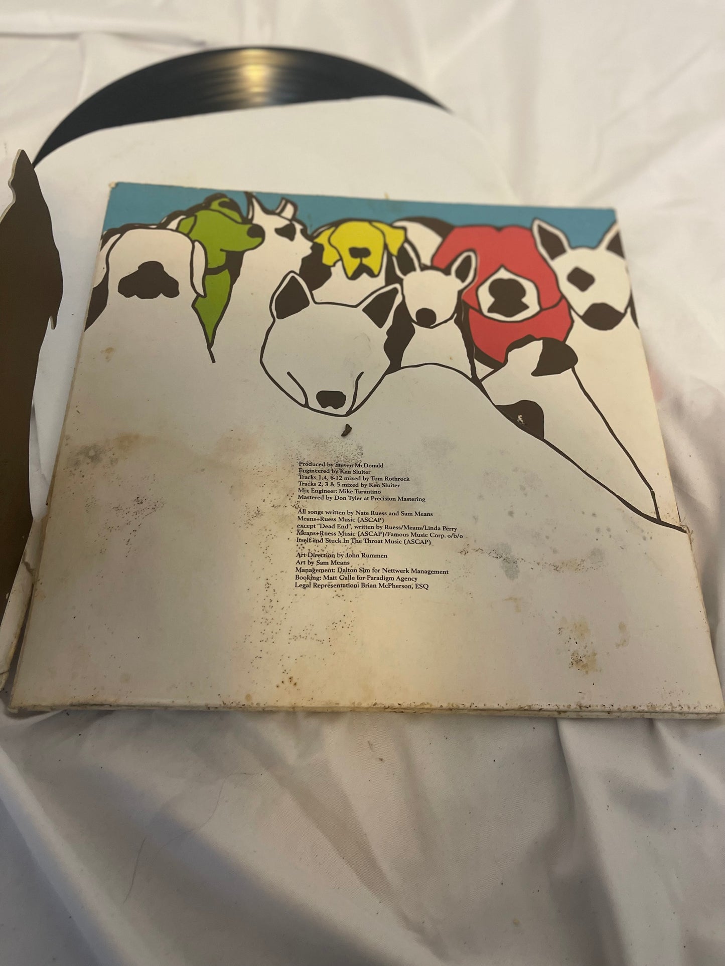 The Format - Dog Problems (standard black with D-side etching vinyl)