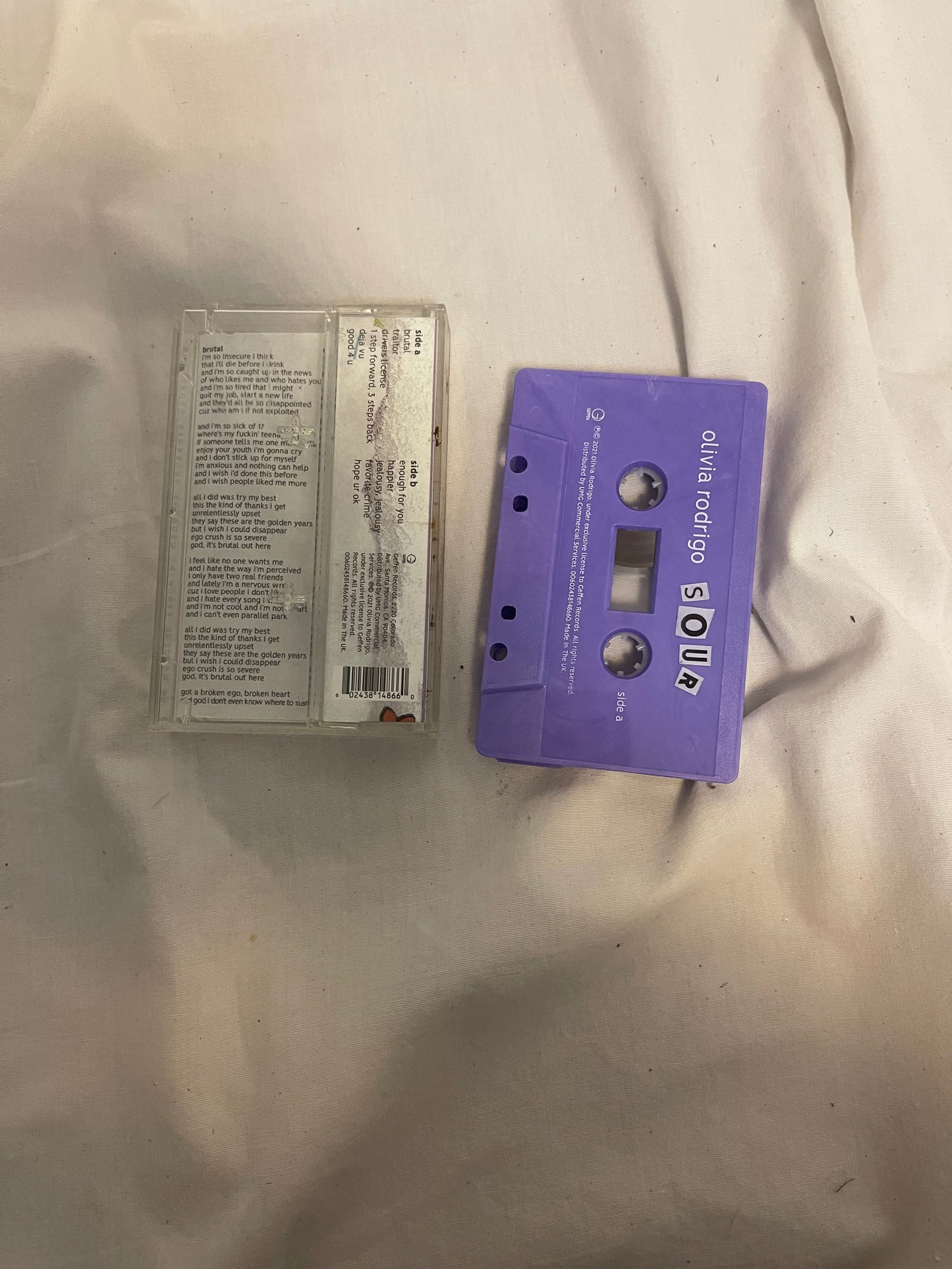 Olivia Rodrigo - Sour (Spotify fans first lilac cassette)