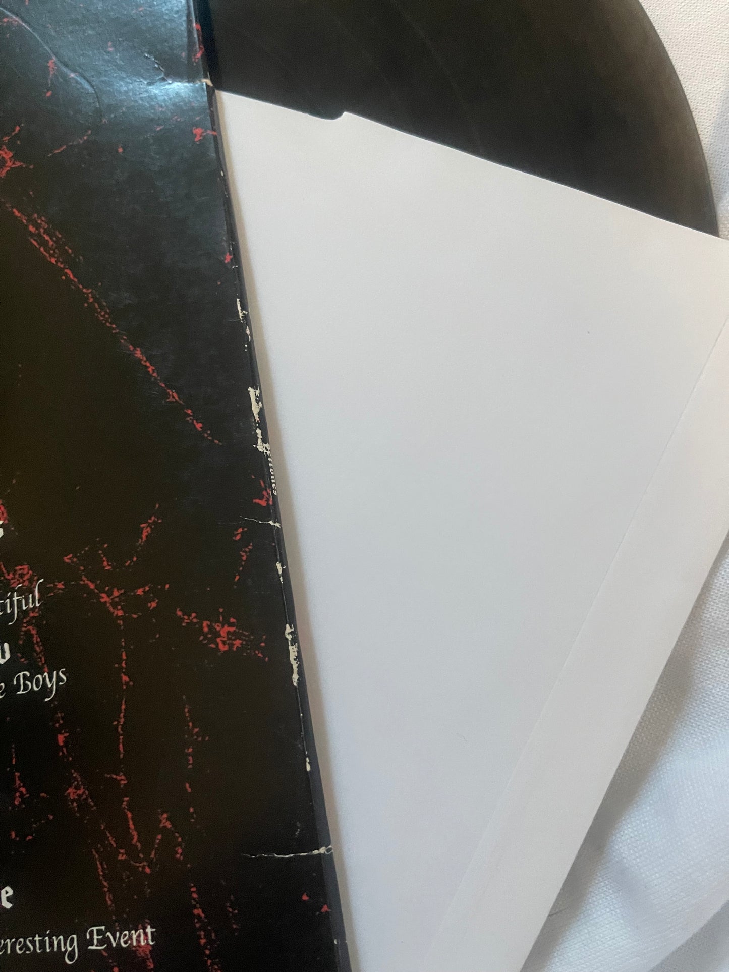 Deftones - Self-Titled (Hot Topic exclusive black/translucent marble vinyl)