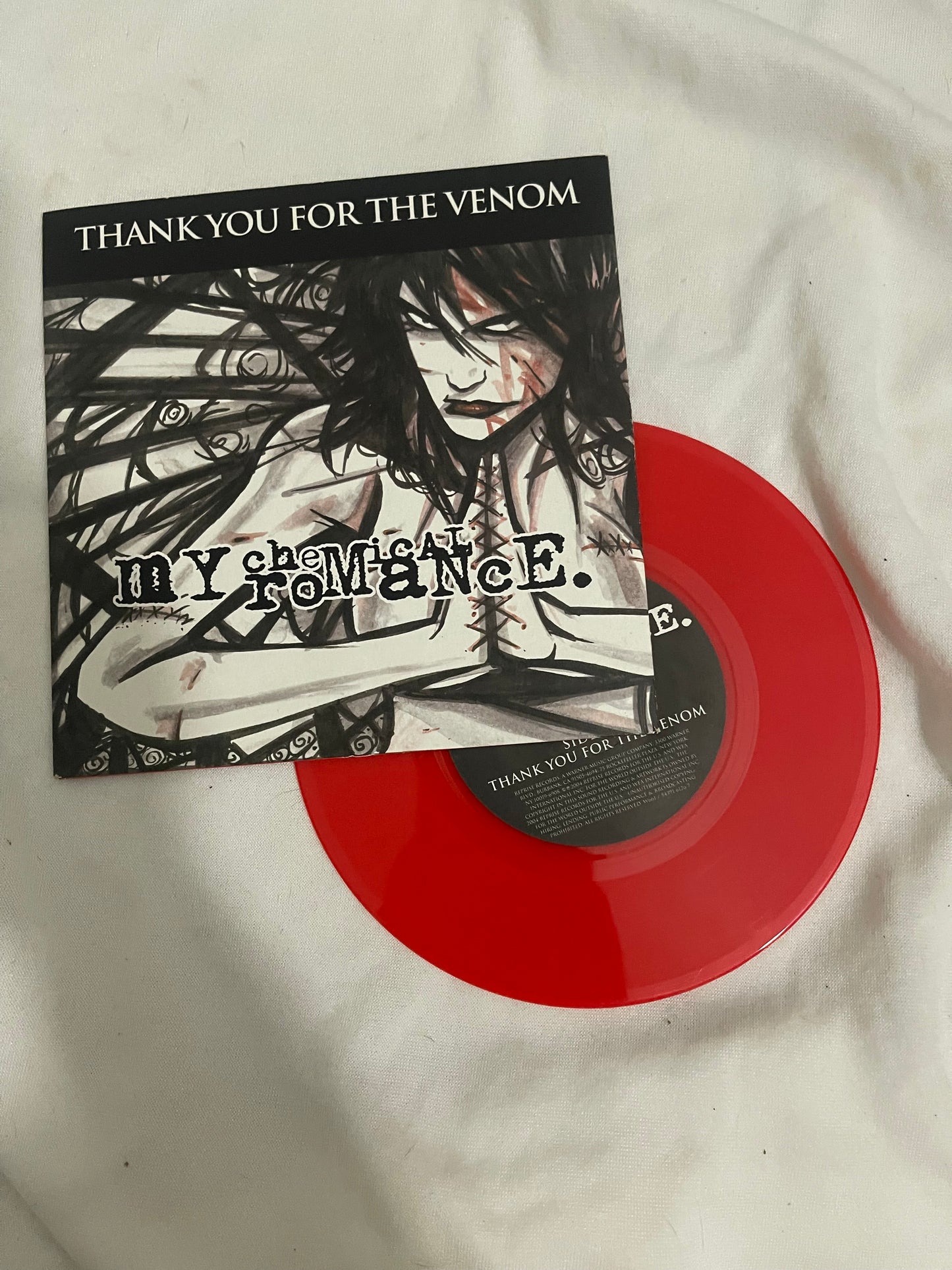 My Chemical Romance - Thank You For The Venom (limited edition red 7” vinyl)