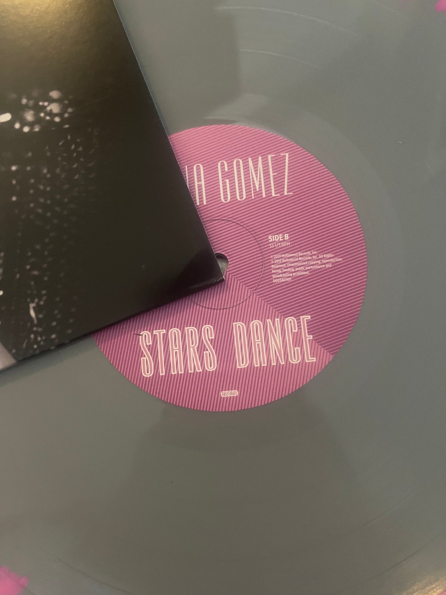 Selena Gomez - Stars Dance (Urban Outfitters exclusive grey with pink splatter vinyl)