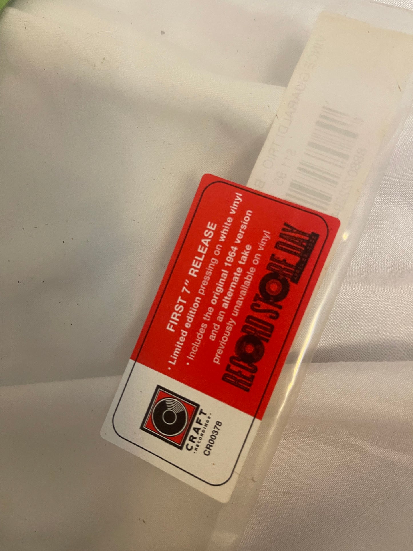 Vince Guaraldi Trio - Baseball Theme (Record Store Day exclusive white vinyl)