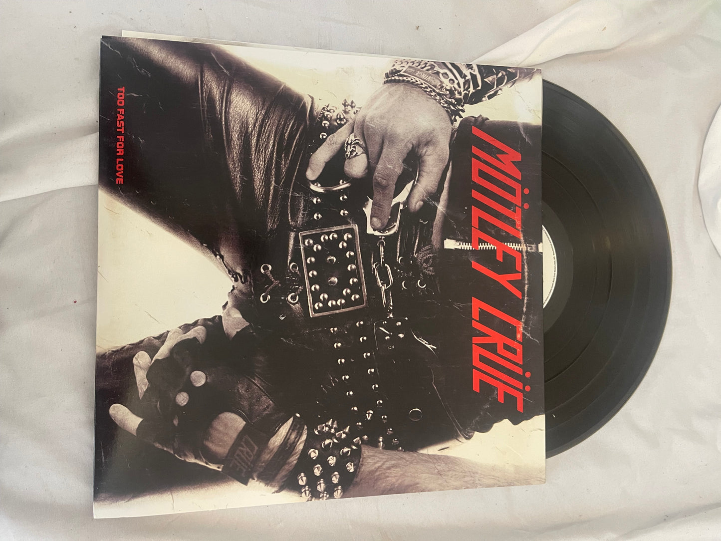 Motley Crue - Too Fast For Love (Newbury Comics exclusive Black Ice vinyl)