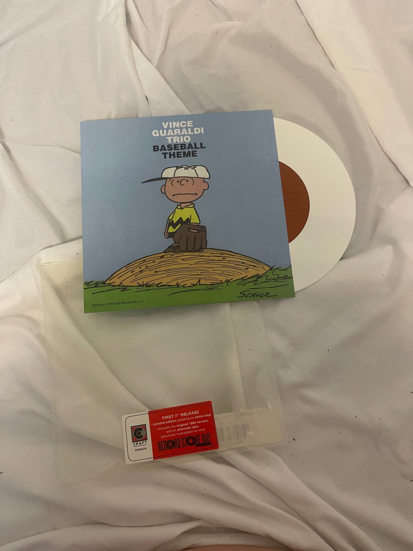 Vince Guaraldi Trio - Baseball Theme (Record Store Day exclusive white vinyl)