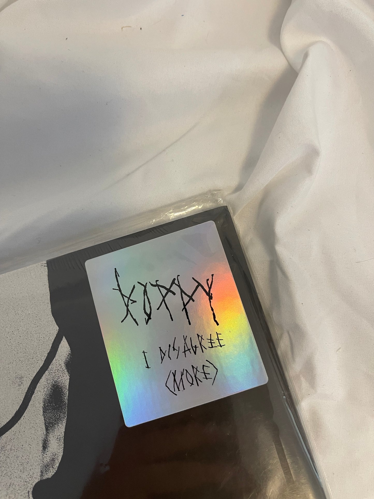 Poppy - I Disagree (More) (265) (gold and white with black splatter revolver exclusive vinyl)