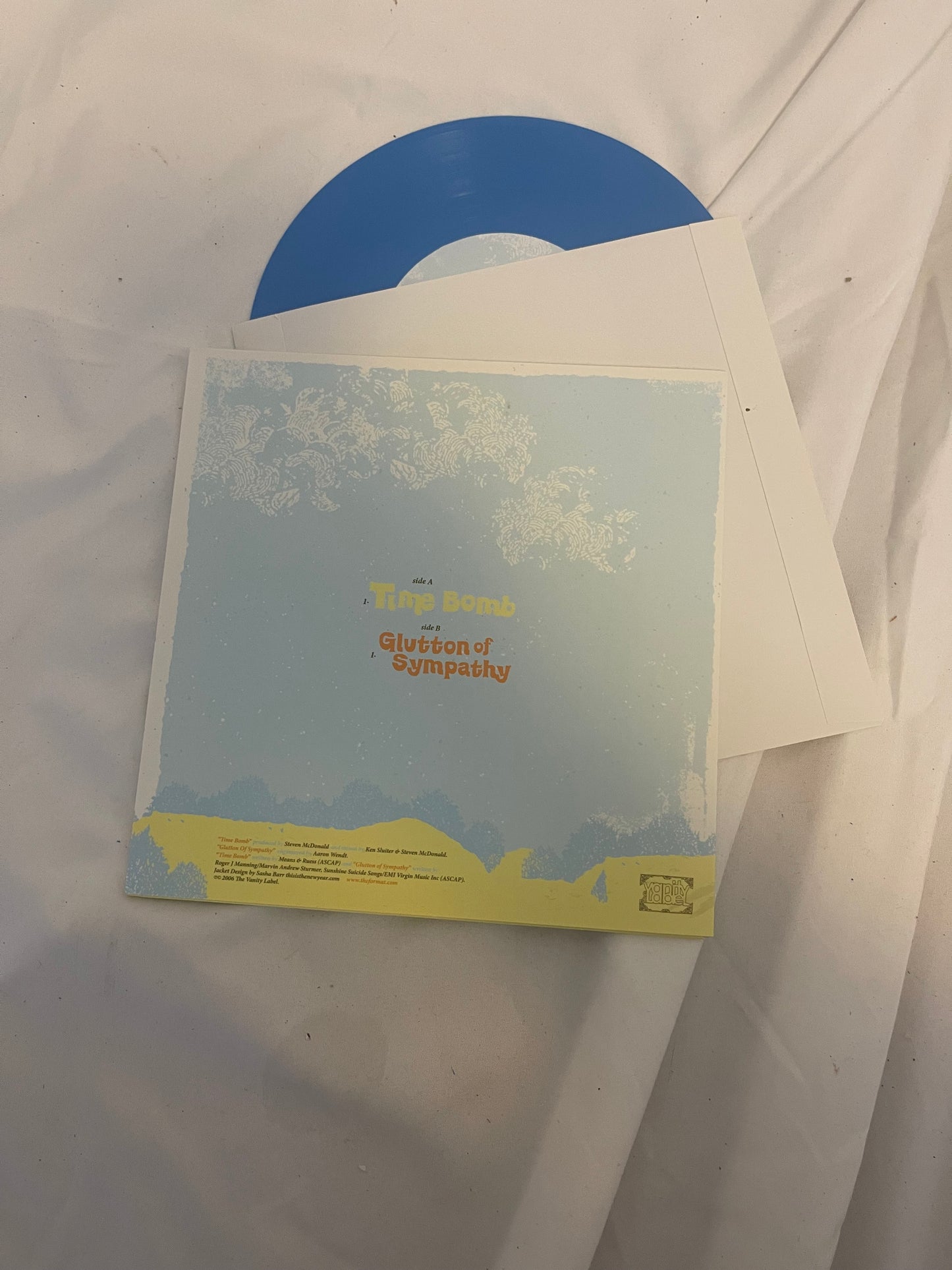 The Format - Time Bomb (blue vinyl)