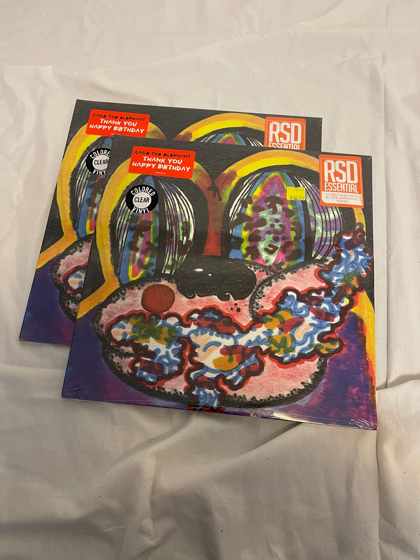Cage The Elephant - Thank You Happy Birthday (RSD Essential ultra clear vinyl)