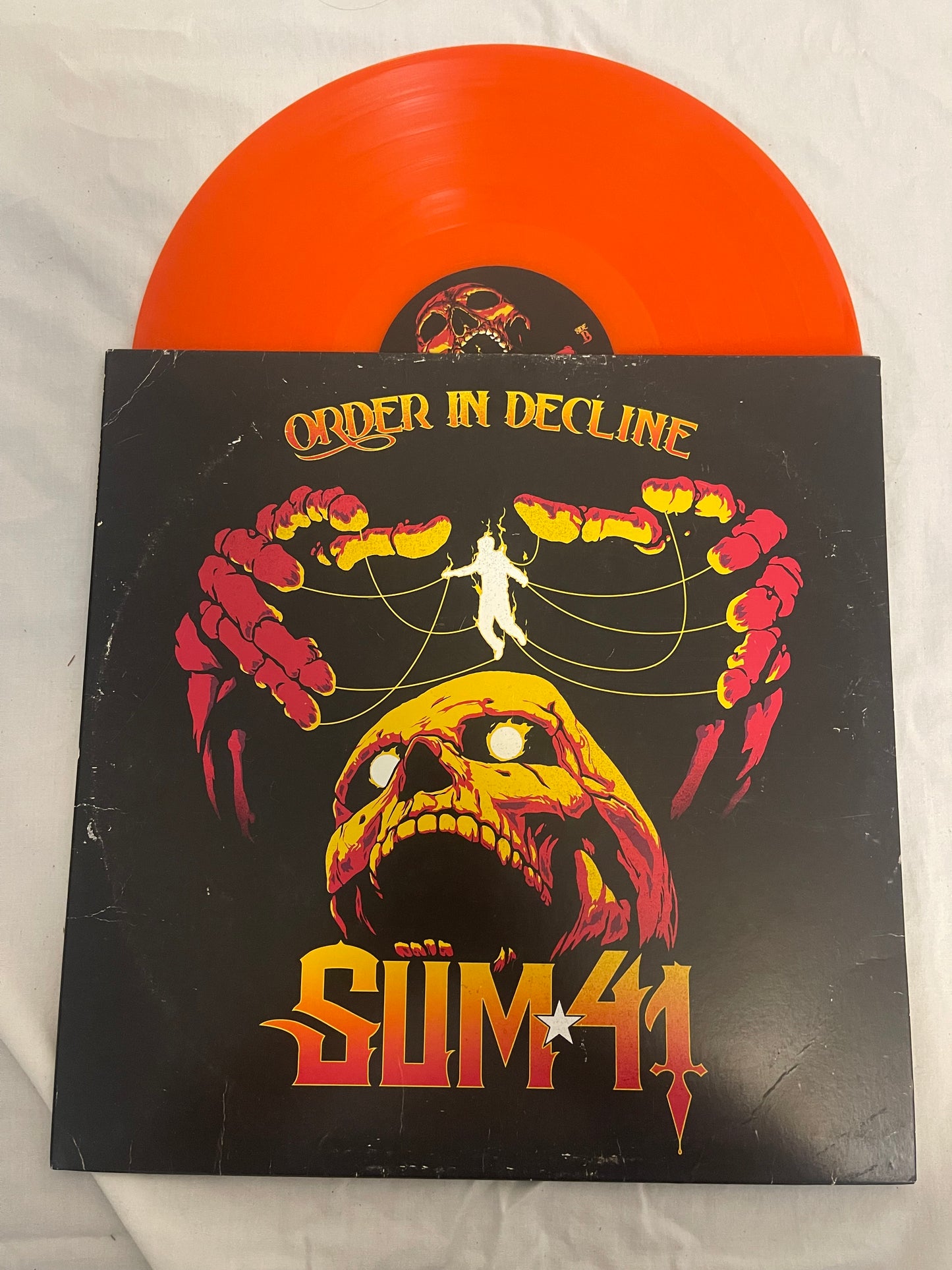 Sum 41 - Order In Decline (Germany exclusive orange vinyl)