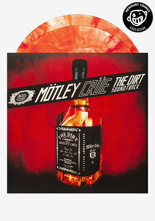 Motley Crue - The Dirt Soundtrack (Newbury Comics exclusive red and clear splatter/swirl vinyl)