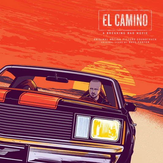 El Camino: A Breaking Bad Movie - Original Motion Picture Soundtrack (Mondo exclusive blue with white splatter and orange with white splatter vinyl)