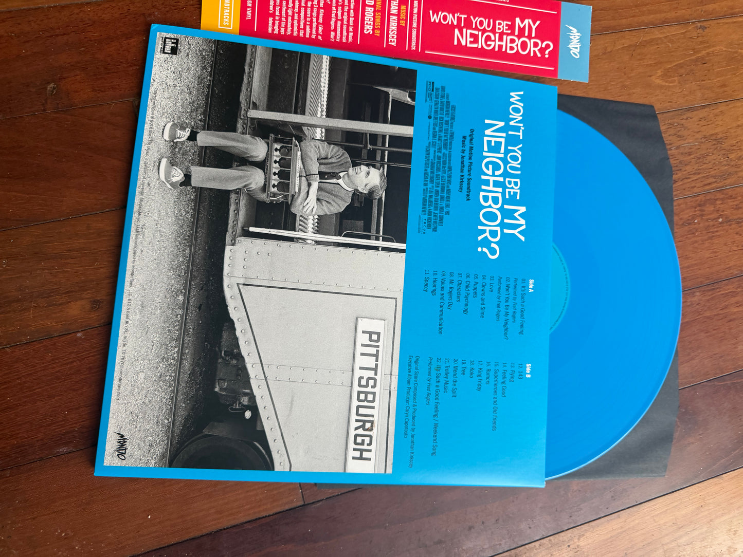 Mr. Fred Rogers, Jonathan Kirkscey - Leave Home (Mondo exclusive Blue vinyl)