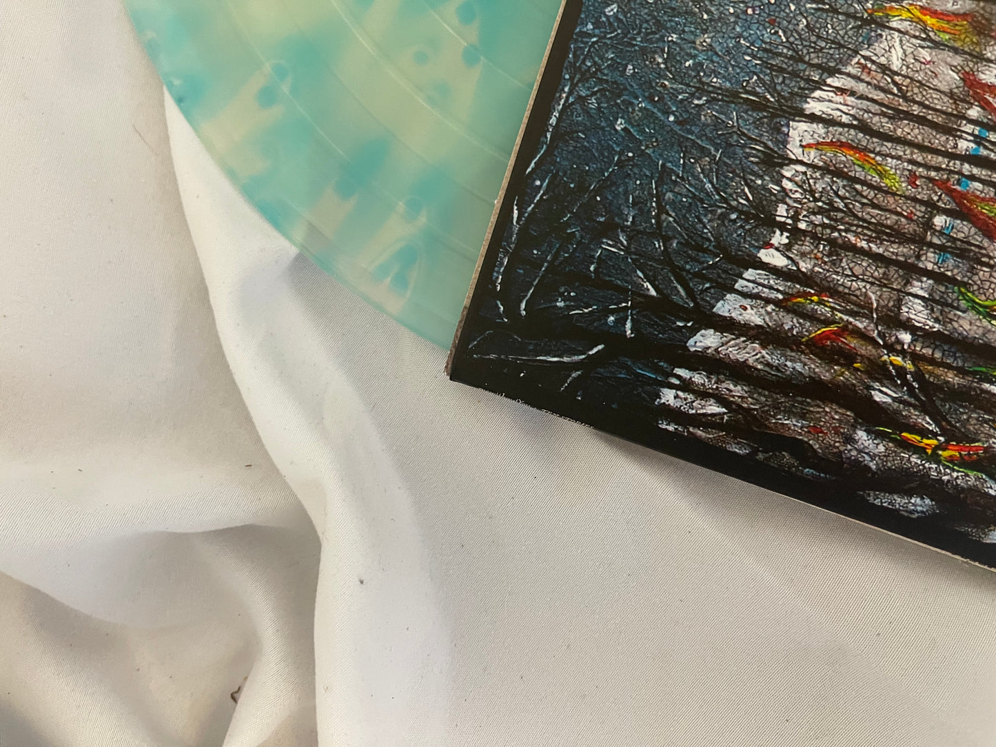 mewithoutYou - Ten Stories (exclusive icy track clear and blue cloudy vinyl)