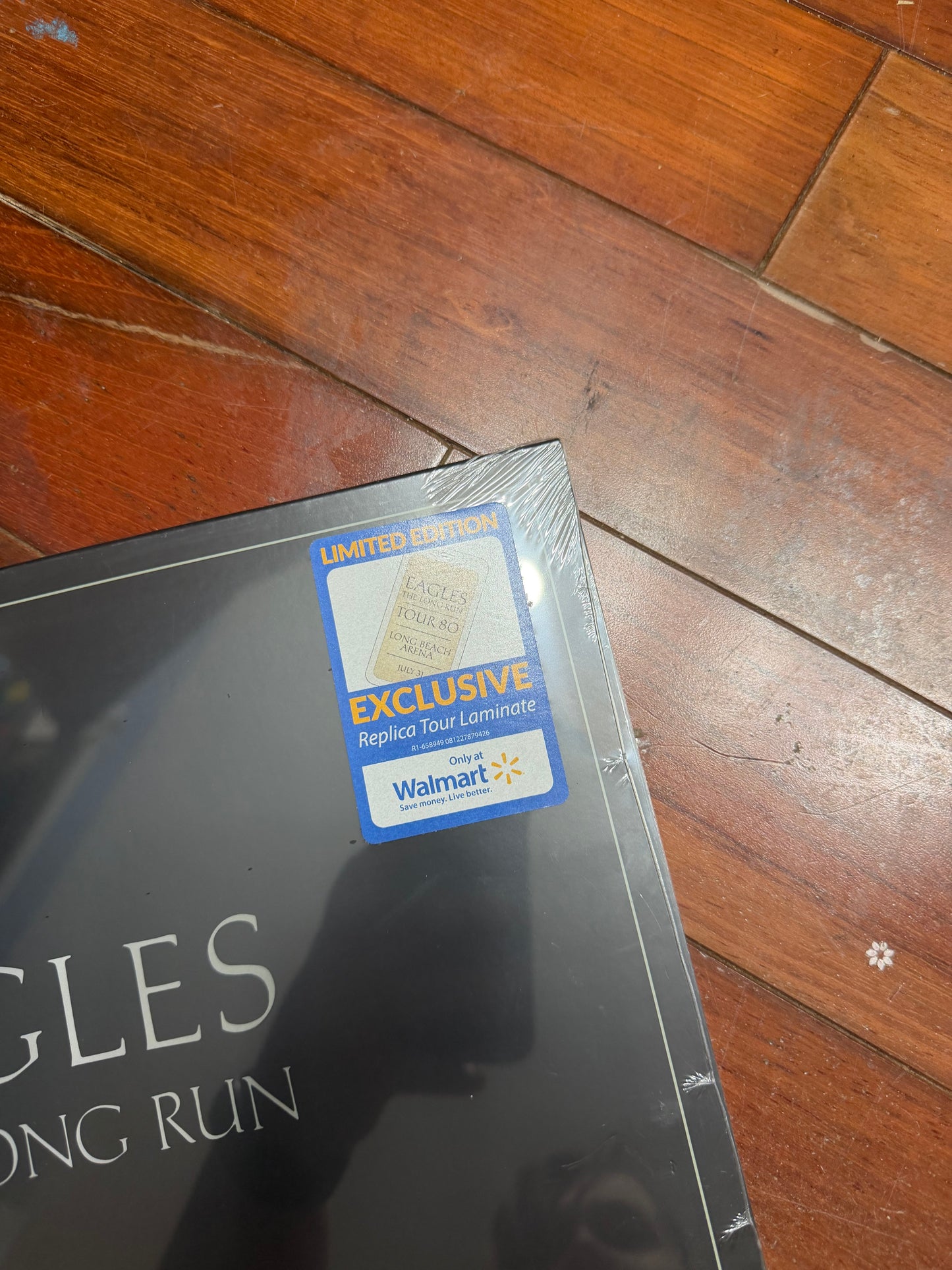 The Eagles - The Long Run (Walmart exclusive vinyl with replica tour laminate)