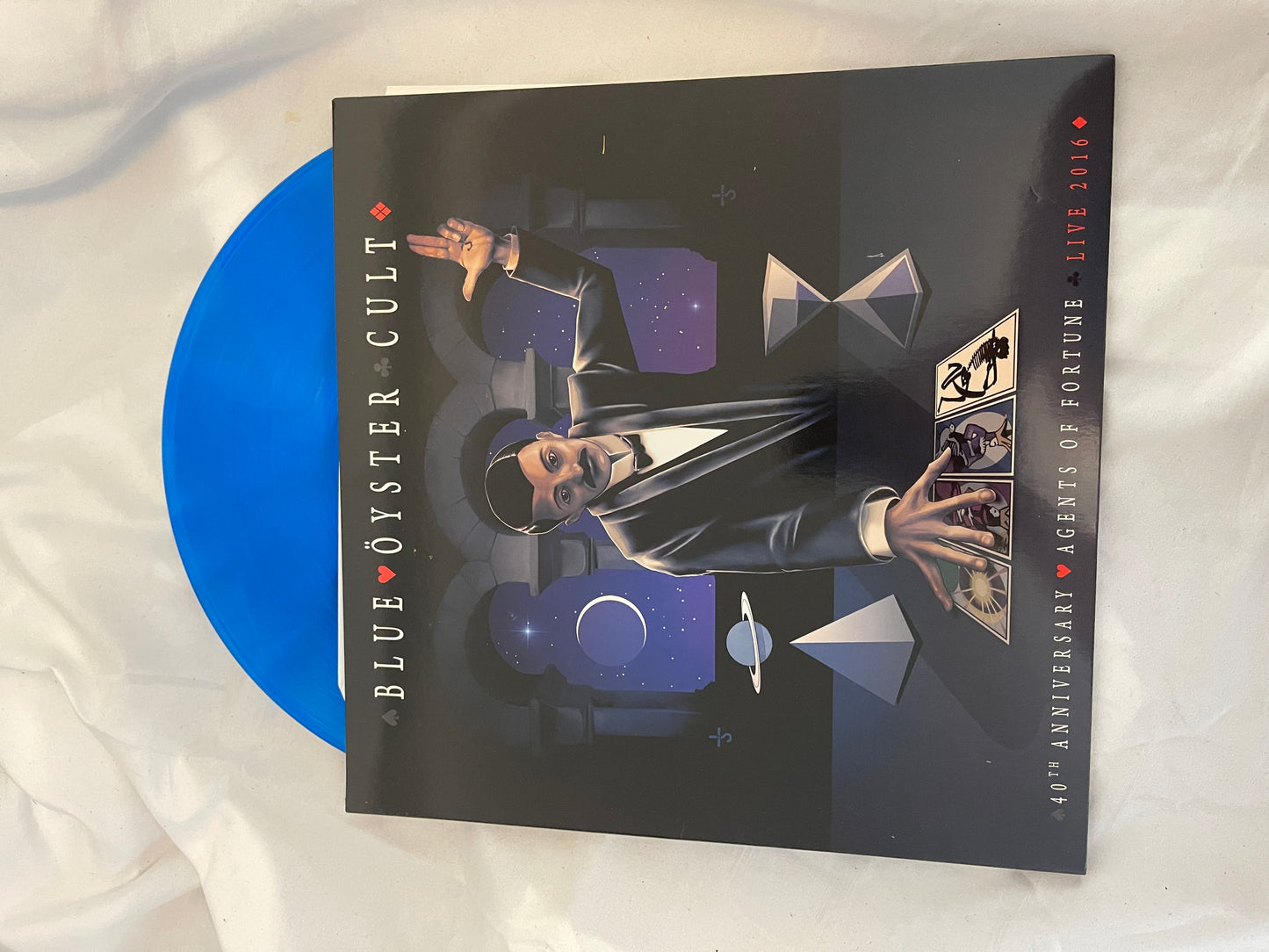Blue Öyster Cult - 40th Anniversary: Agents Of Fortune: Live 2016 (Newbury Comics exclusive blue vinyl)