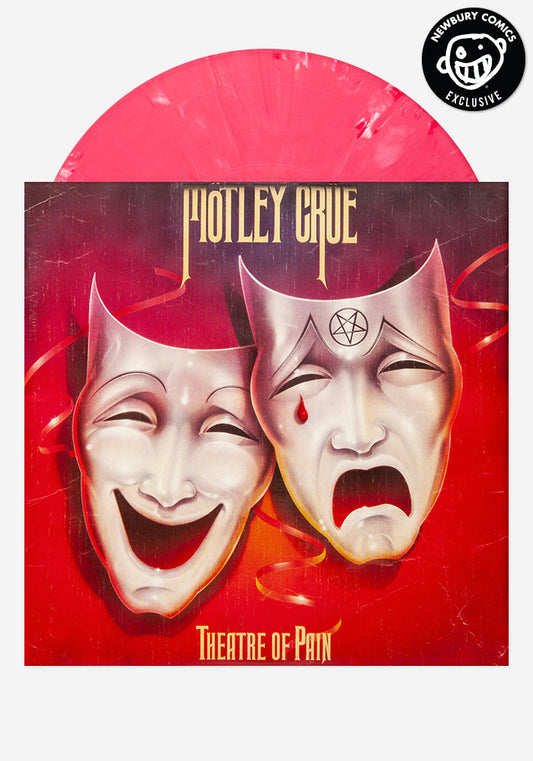Motley Crue - Theatre Of Pain (Newbury Comics exclusive pink marble vinyl)