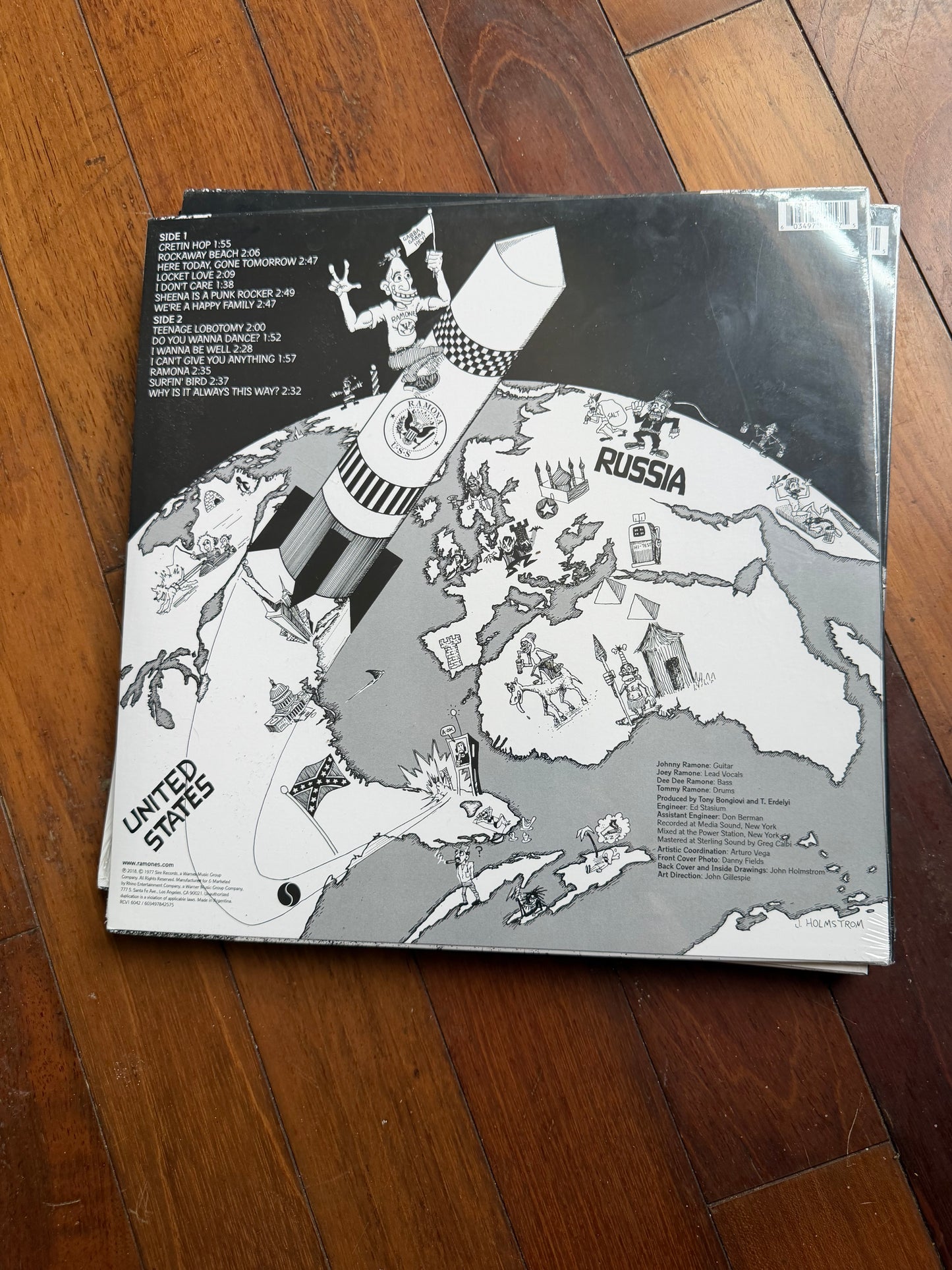 The Ramones - Rocket To Russia (exclusive clear vinyl)
