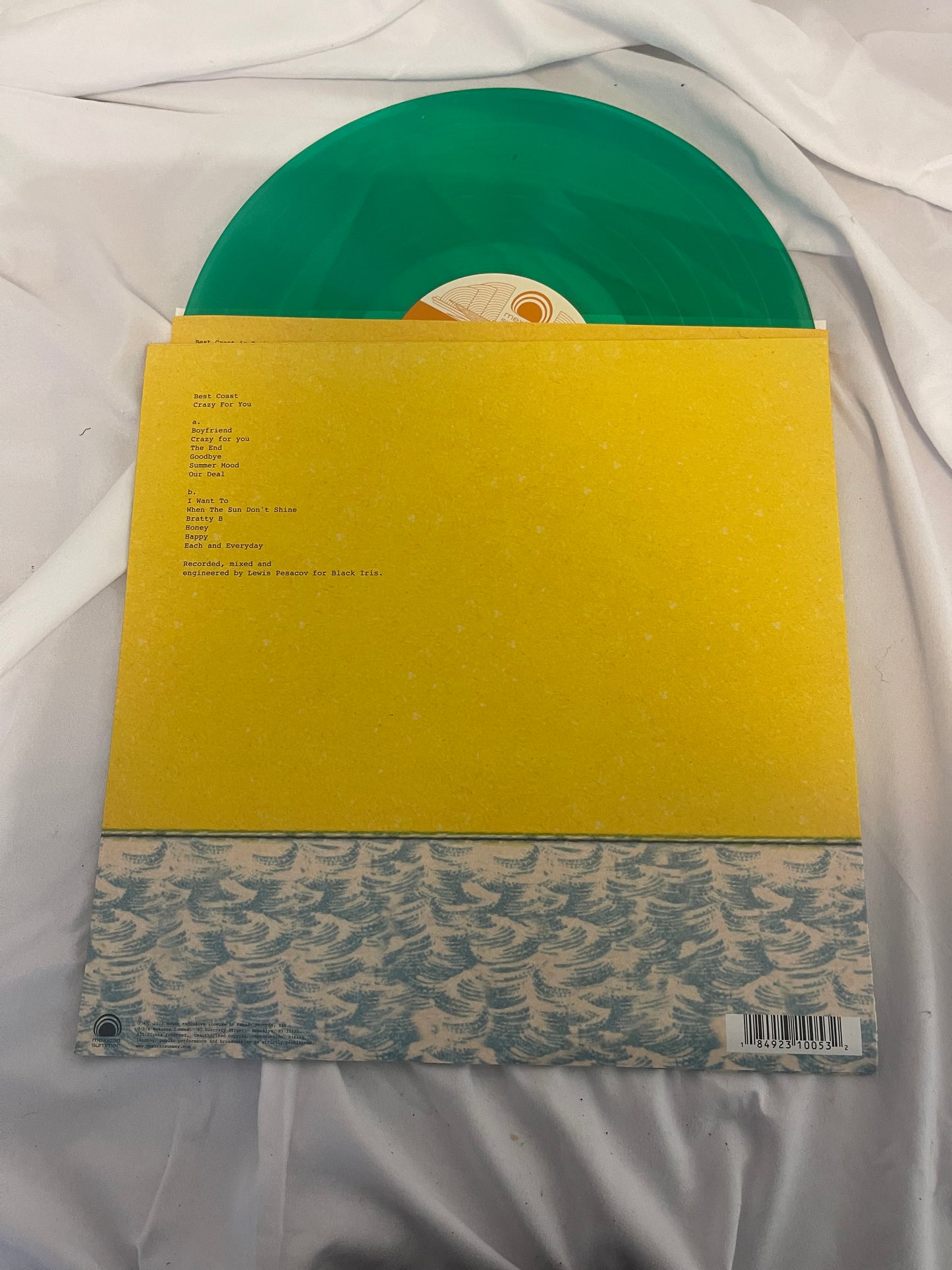 Best Coast - Crazy For You (Sound Of Vinyl exclusive green vinyl)