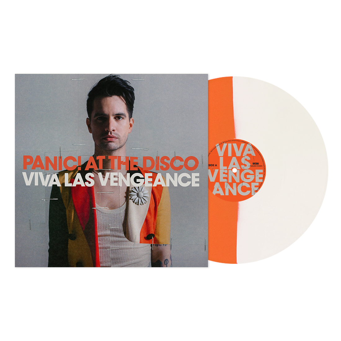 Panic! At The Disco - Viva Las Vengeance (webstore exclusive tangerine/white split vinyl)