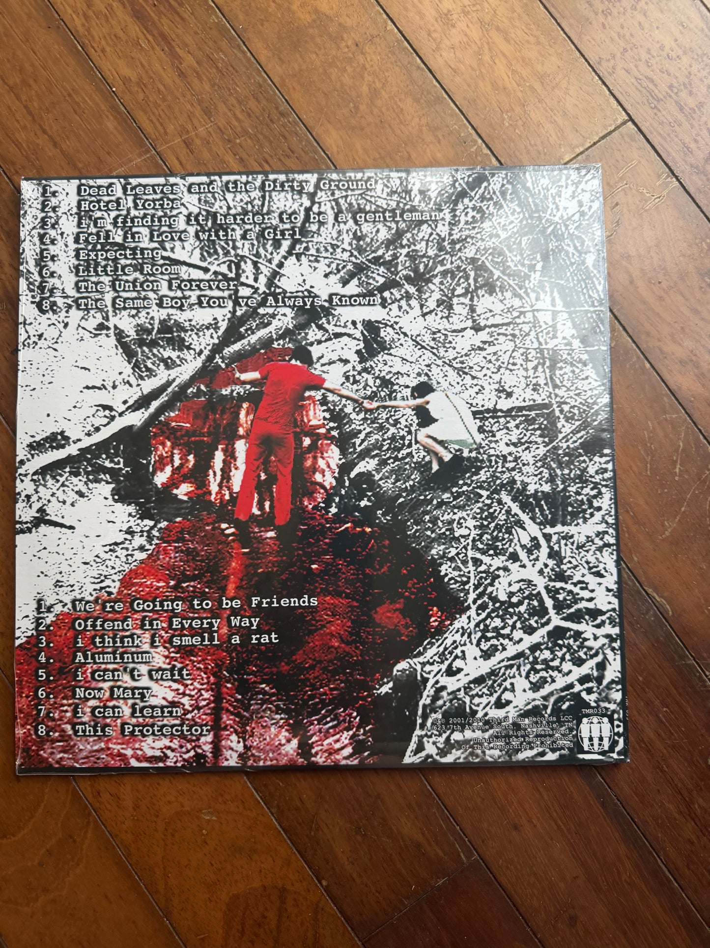 The White Stripes - White Blood Cells (20th anniversary peppermint pinwheel vinyl)