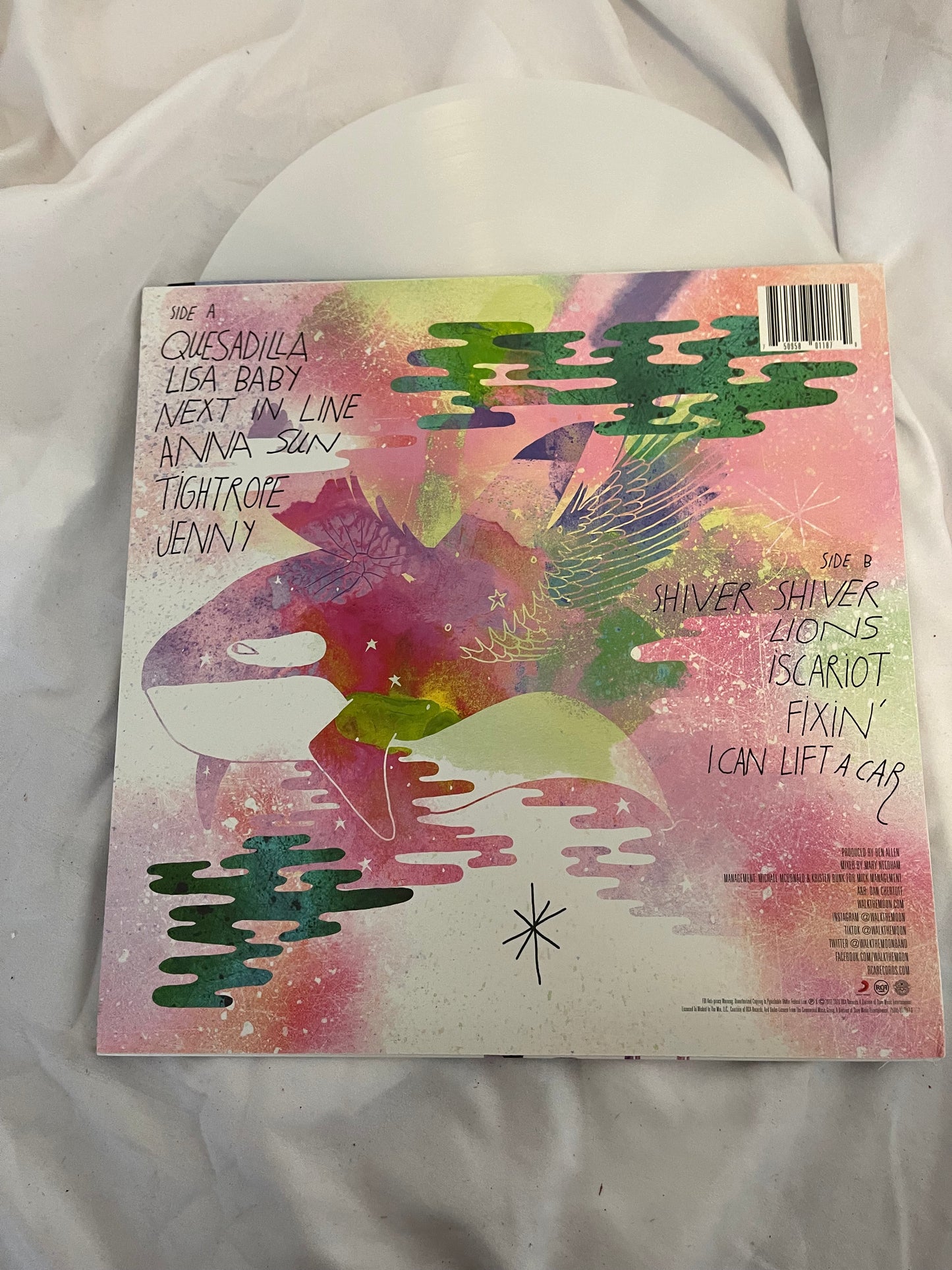 Walk The Moon - Walk The Moon (10 year anniversary exclusive white vinyl)