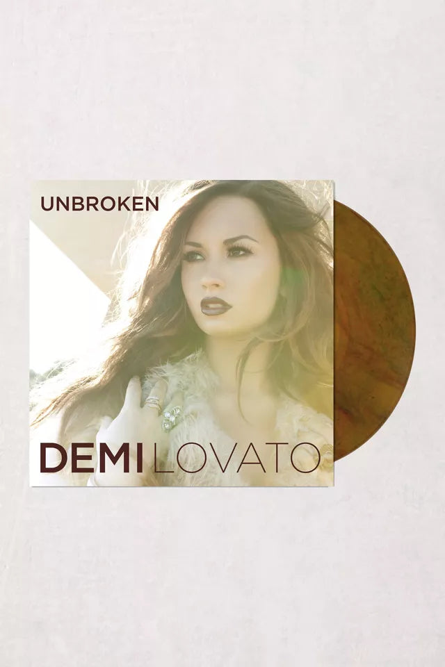 Demi Lovato - Unbroken (Urban Outfitters exclusive lava mix vinyl)