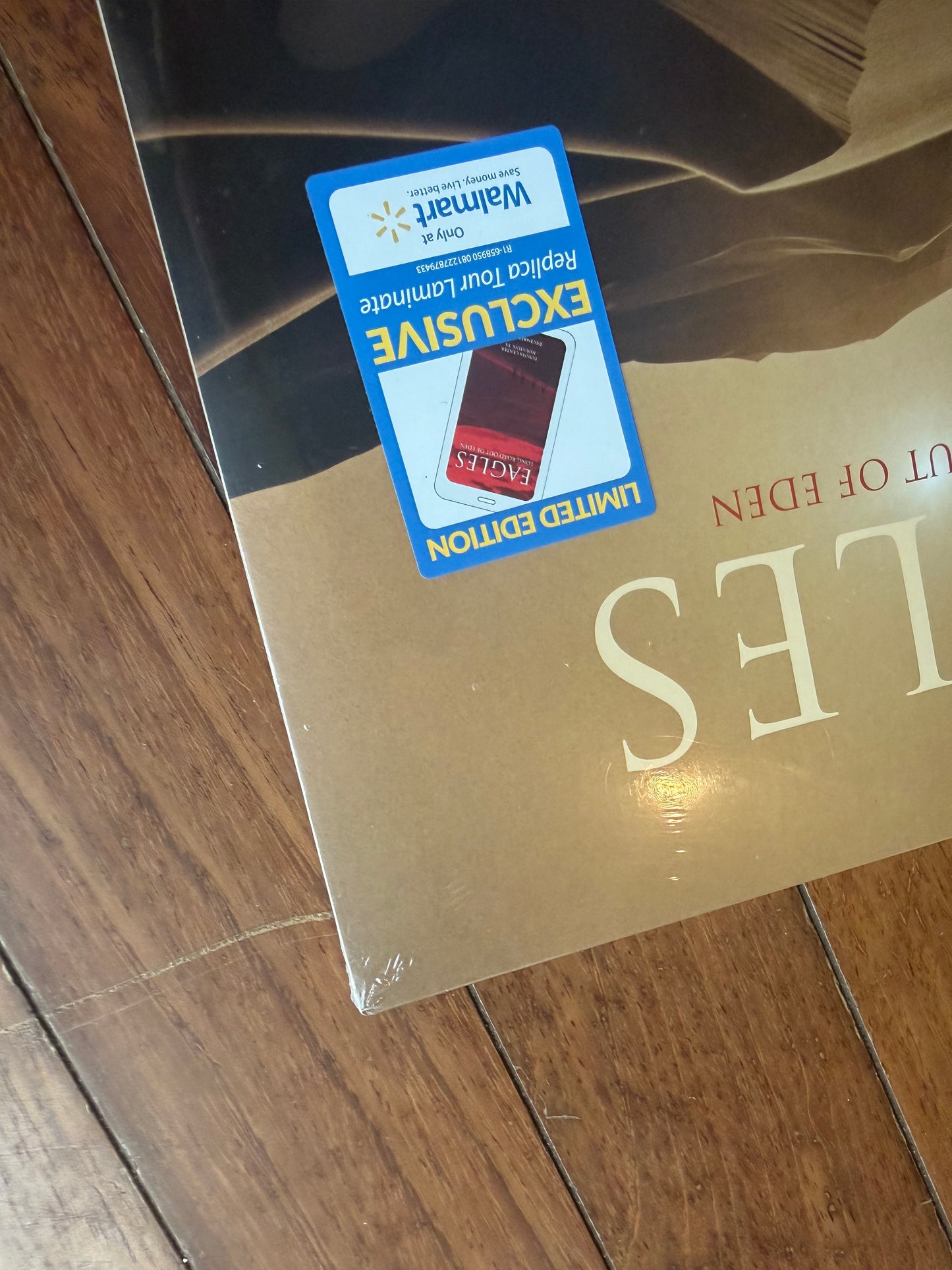 The Eagles - Long Road Out Of Eden (Walmart exclusive vinyl with replica tour laminate)