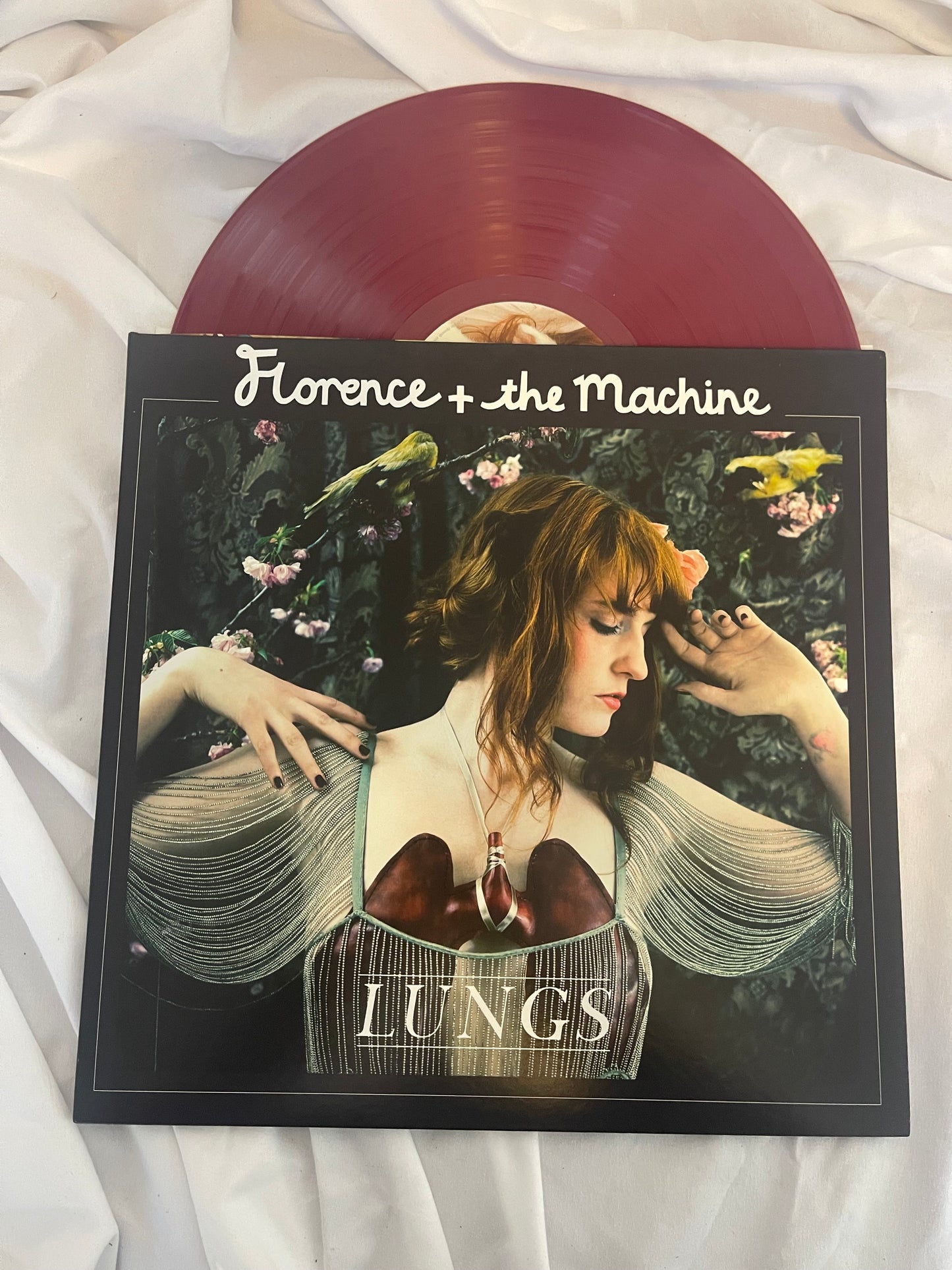 Florence + and The Machine - Lungs (exclusive 10th anniversary edition burgundy red vinyl)