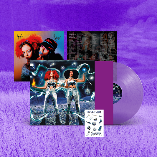 Nova Twins - Supernova (webstore exclusive transparent purple vinyl with SIGNED PRINT)