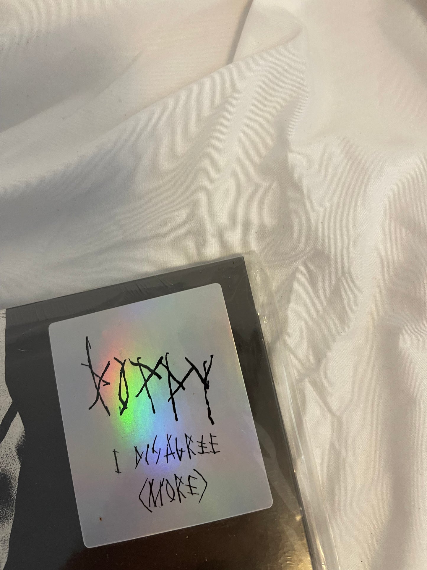 Poppy - I Disagree (More) (226) (gold and white with black splatter revolver exclusive vinyl)