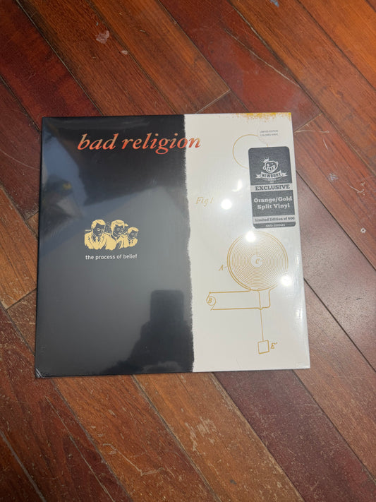 Bad Religion - The Process Of Belief (Newbury Comics exclusive orange/gold split vinyl)