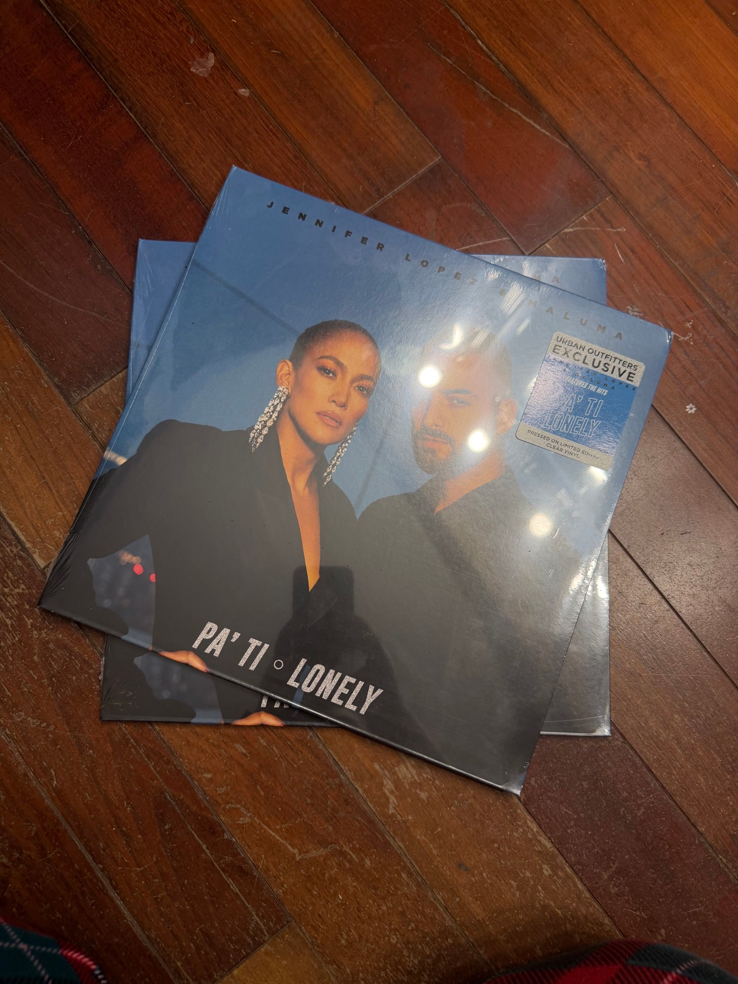 Jennifer Lopez and Maluma - Pa' Ti / Lonely (Urban Outfitters exclusive clear vinyl)