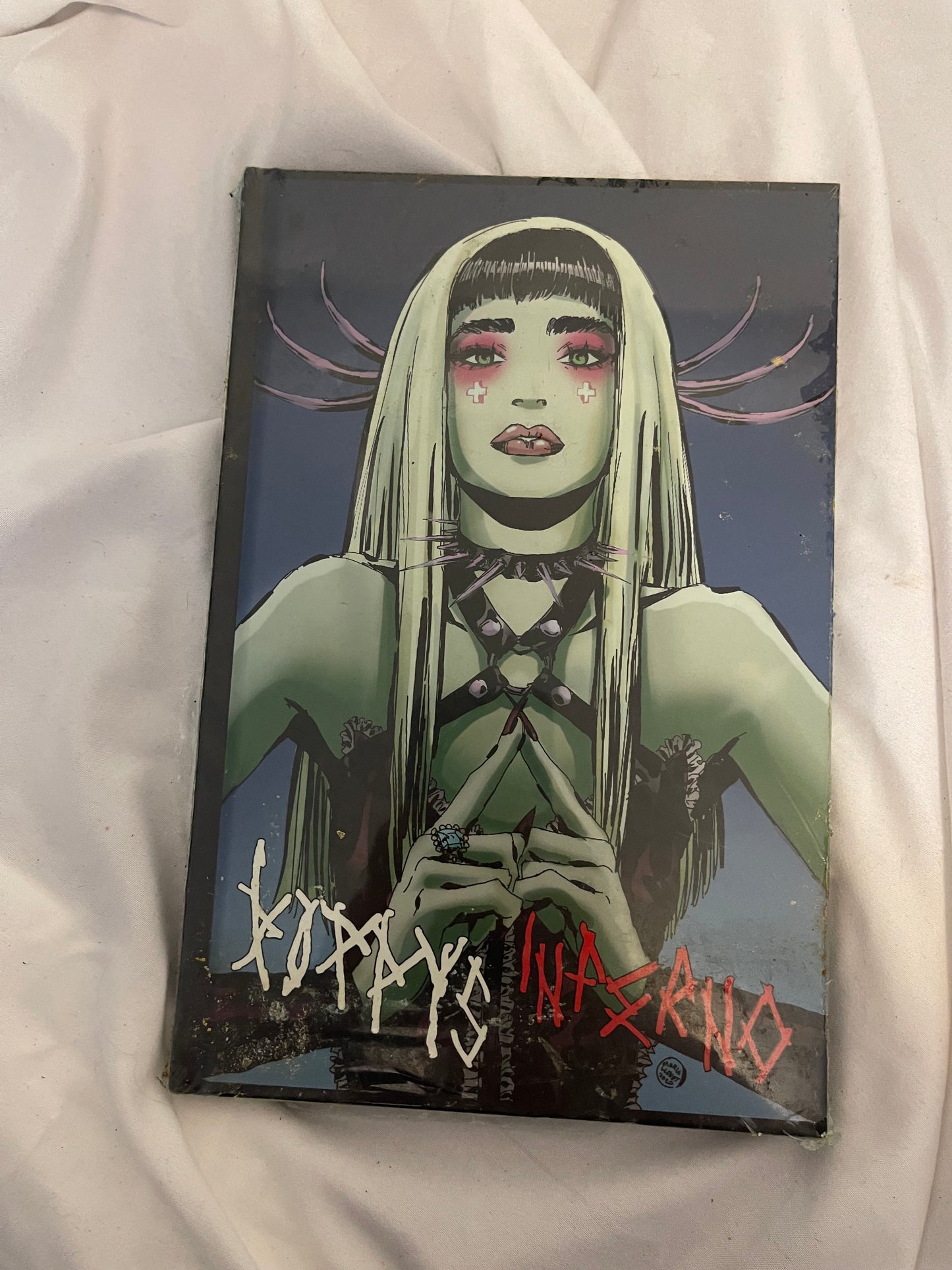 Poppy’s Inferno Graphic Novel, Blue Variant (Hardcover)
