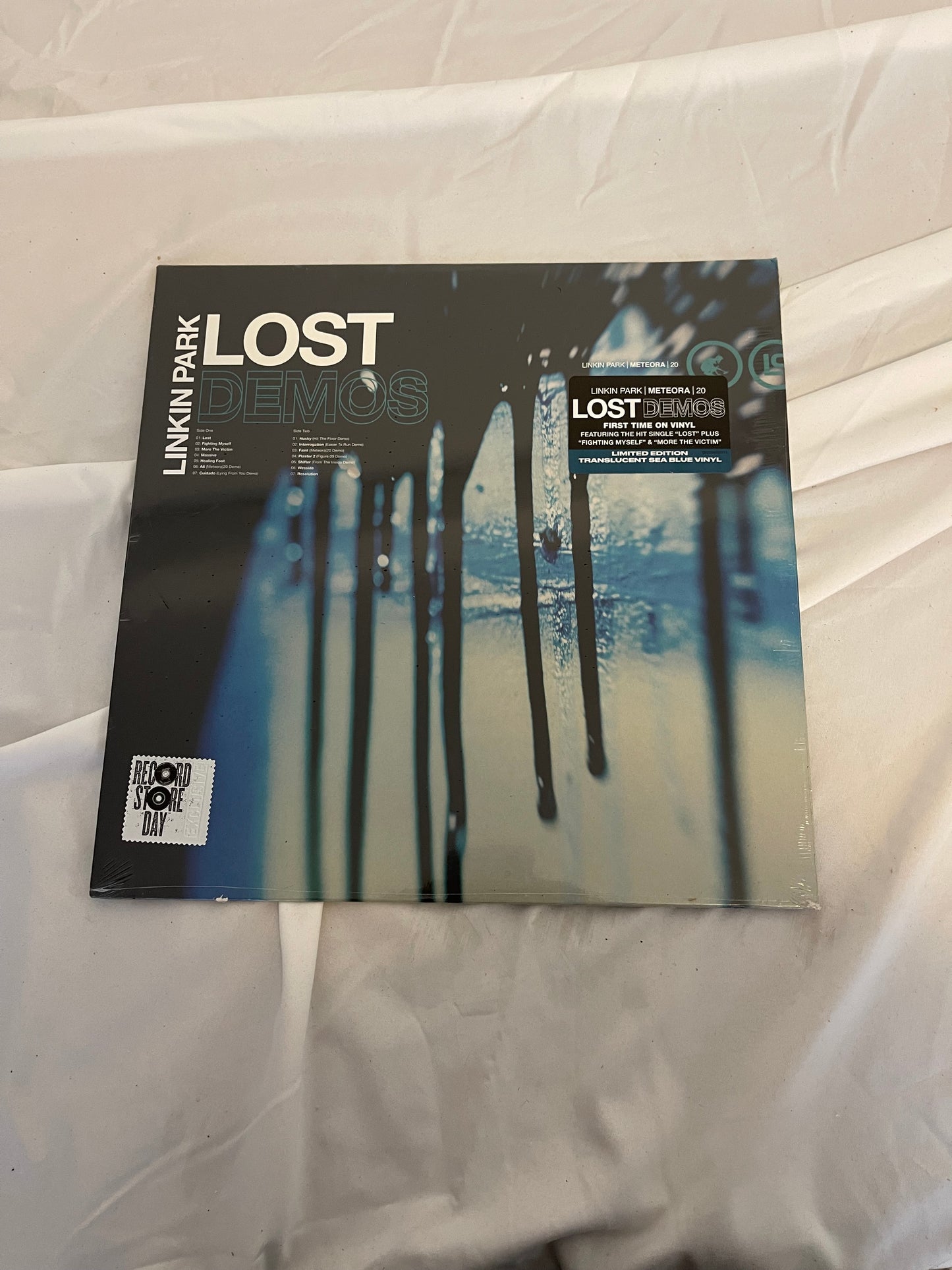 Linkin Park - Lost Demos (record store day exclusive translucent sea blue vinyl)