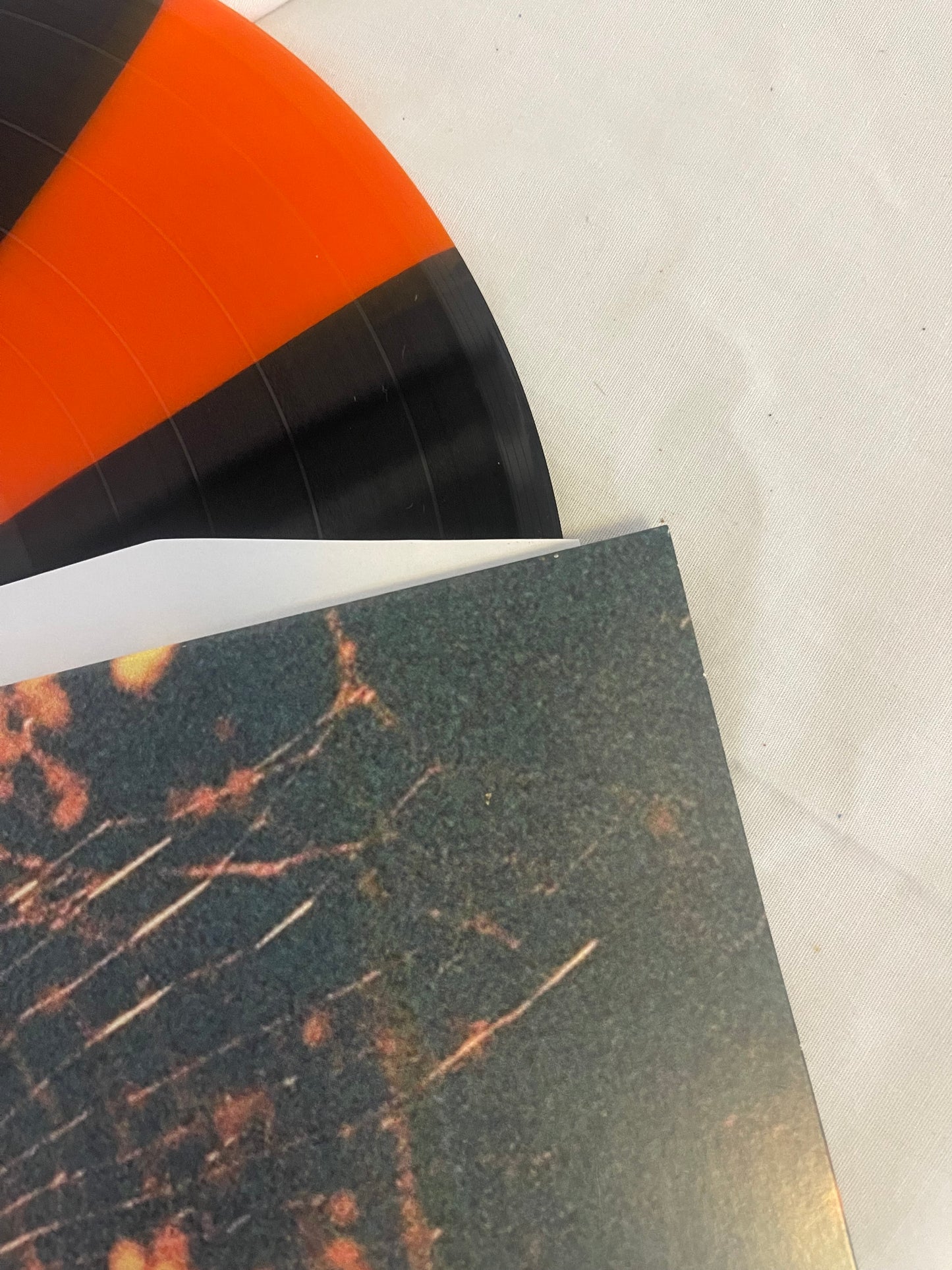 Turnover - Peripheral Vision (Newbury Comics exclusive orange and black pinwheel vinyl)