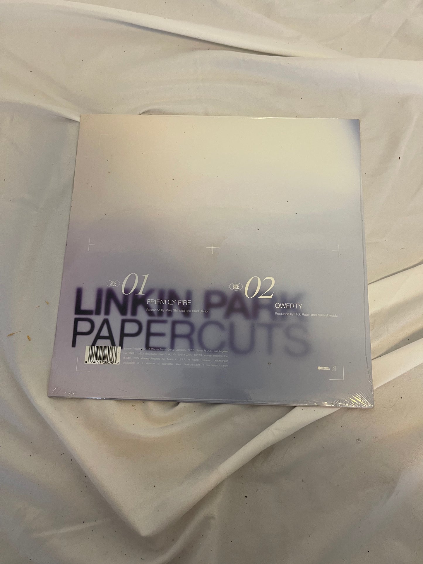 Linkin Park - Friendly Fire / QWERTY (linkin park discord exclusive transparent yellow vinyl)