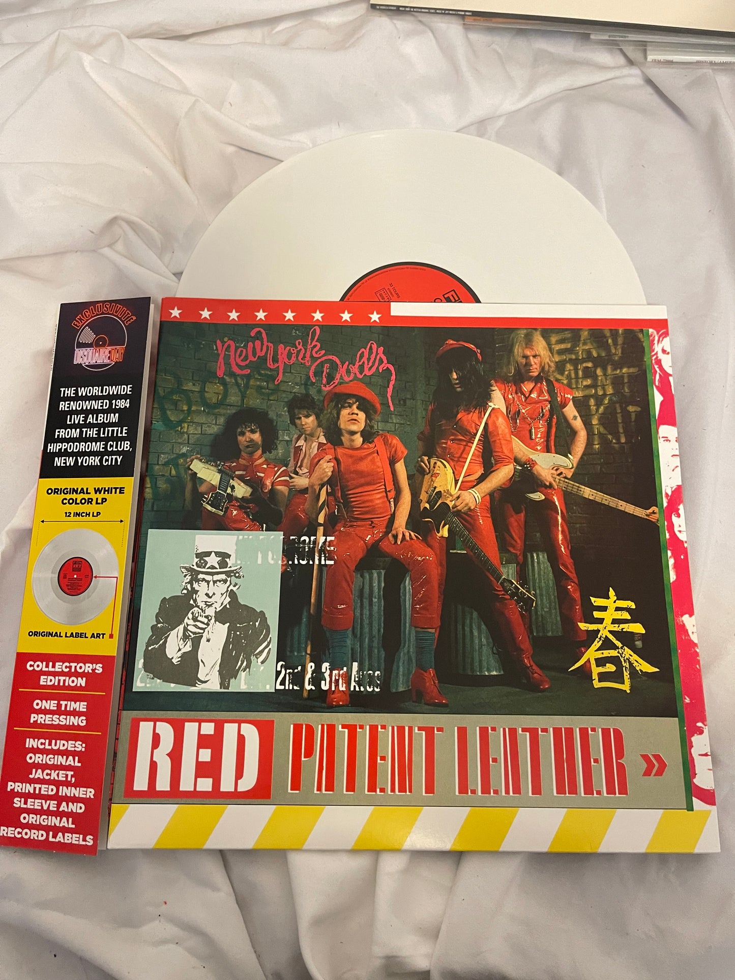 New York Dolls - Red Patent Leather (Record Store Day exclusive white vinyl)