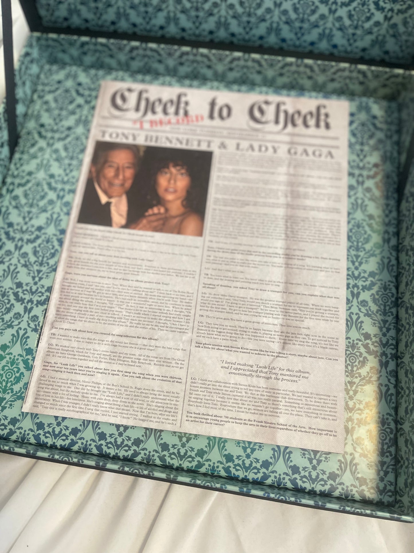 Lady Gaga, Tony Bennett - Cheek To Cheek (limited edition vinyl/CD box set)