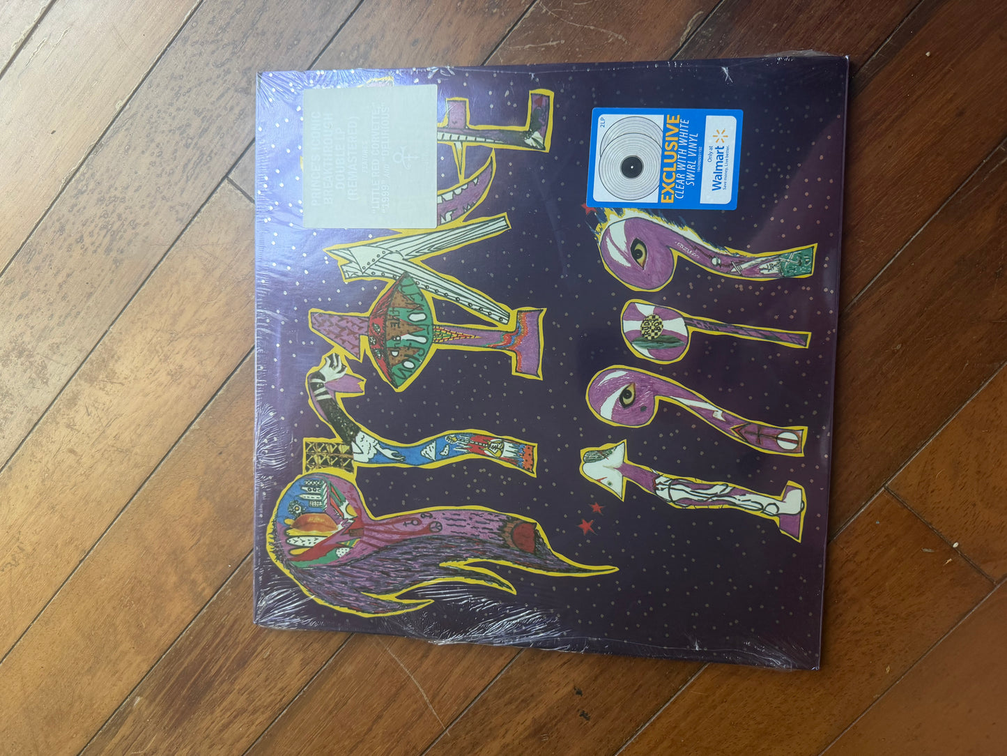 Prince - 1999 (Walmart exclusive clear with white swirl vinyl)
