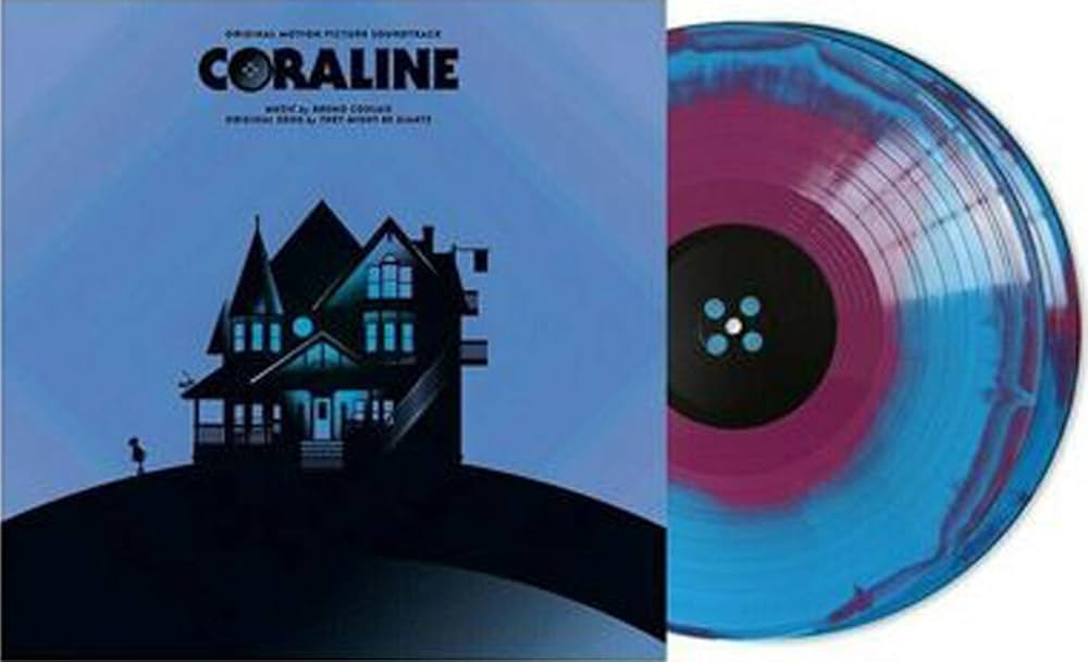 Coraline - Original Motion Picture Soundtrack (Mondo Exclusive purple and blue swirl vinyl)
