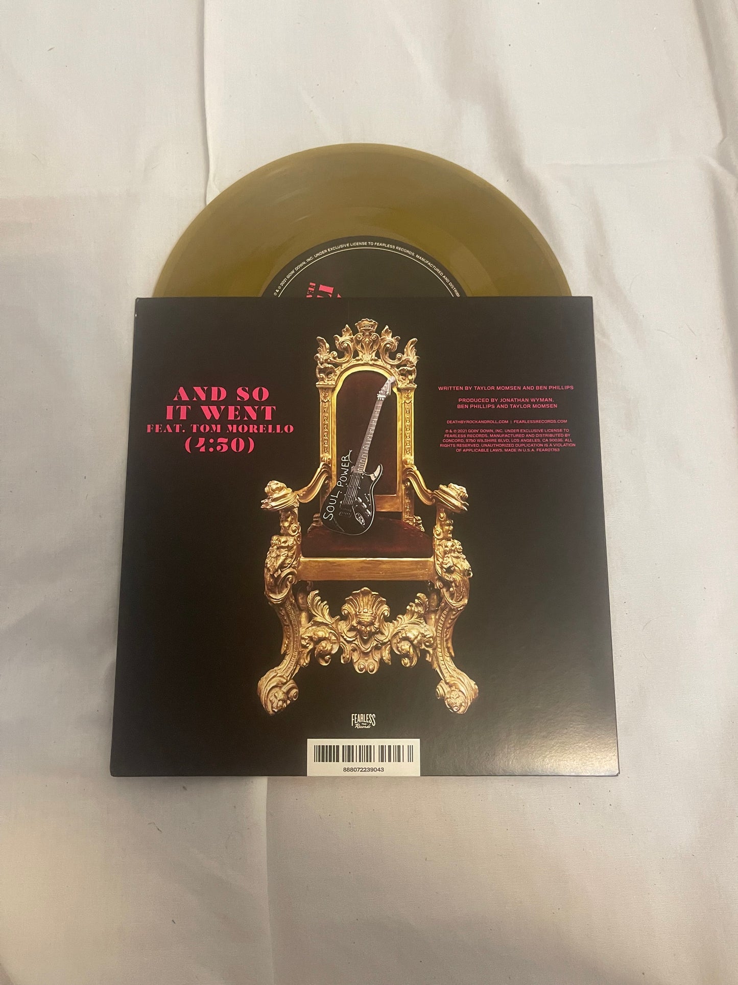 The Pretty Reckless - And So It Went (webstore exclusive gold vinyl)